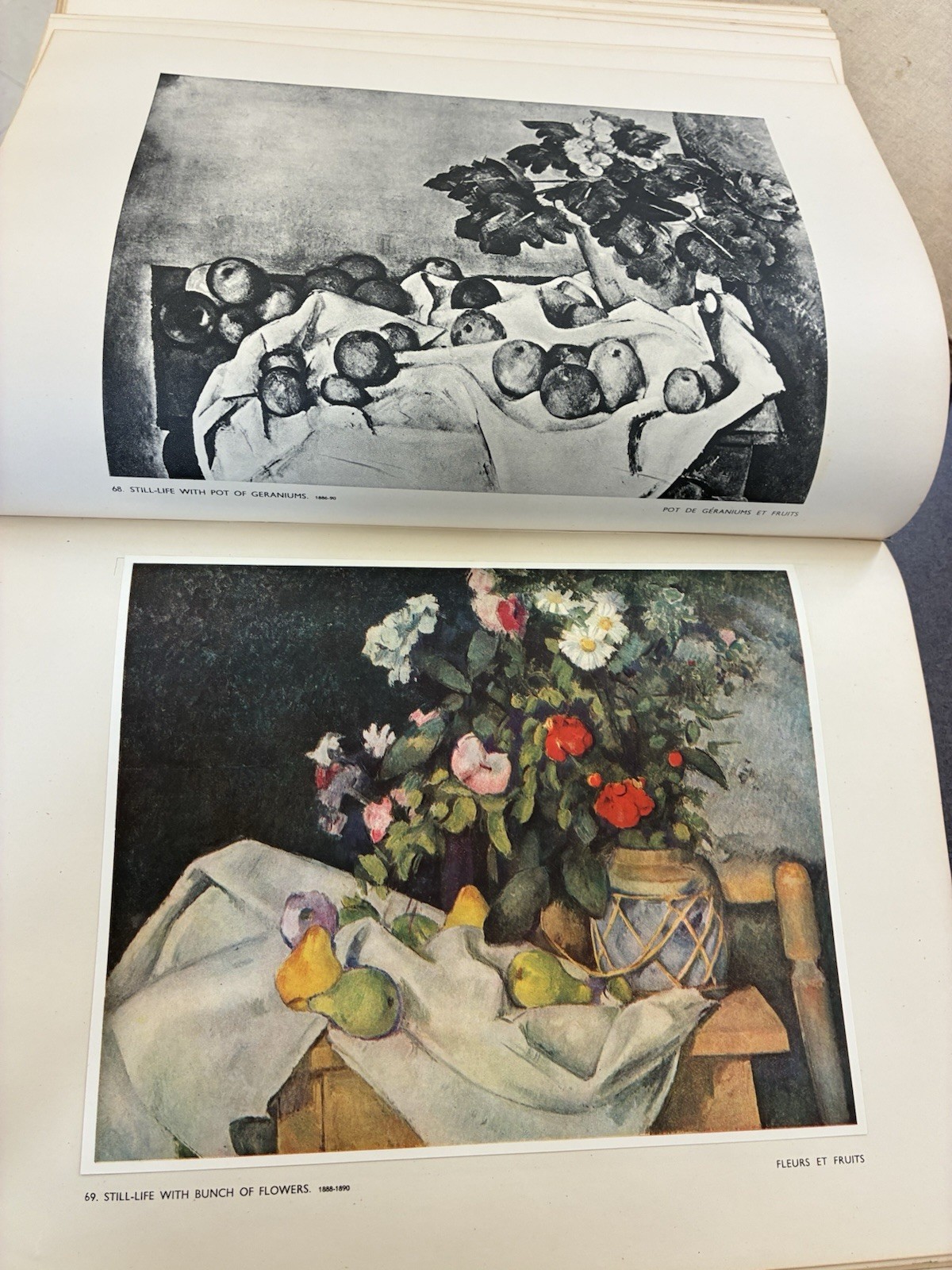 CEZANNE PHAIDON PUBLISHERS CROMWELL PLACE LONDON FORWARD FRITZ NOVOTNY W/PLATES