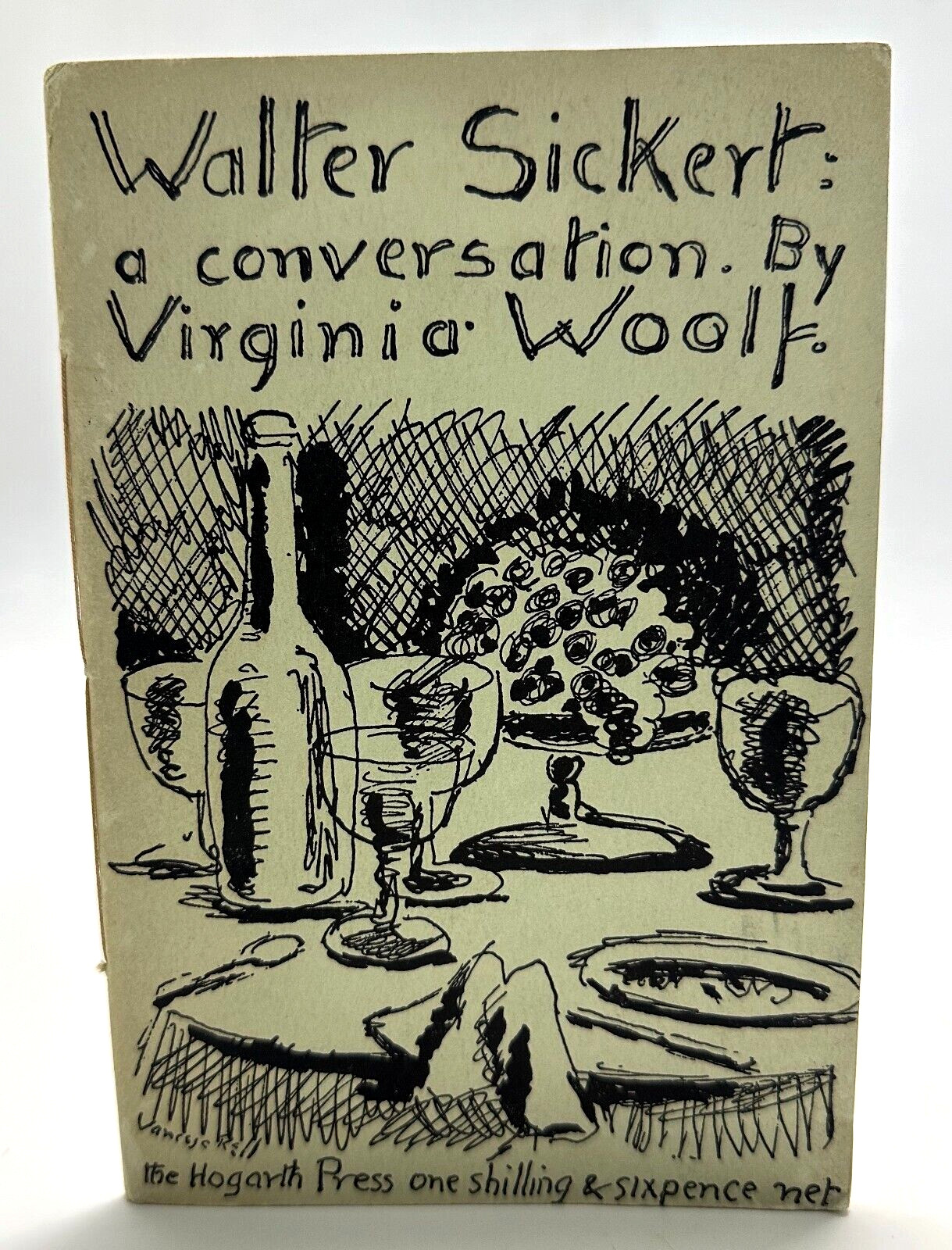WALTER SICKERT: A CONVERSATION Virginia Woolf 1934 FIRST EDITION Hogarth Press
