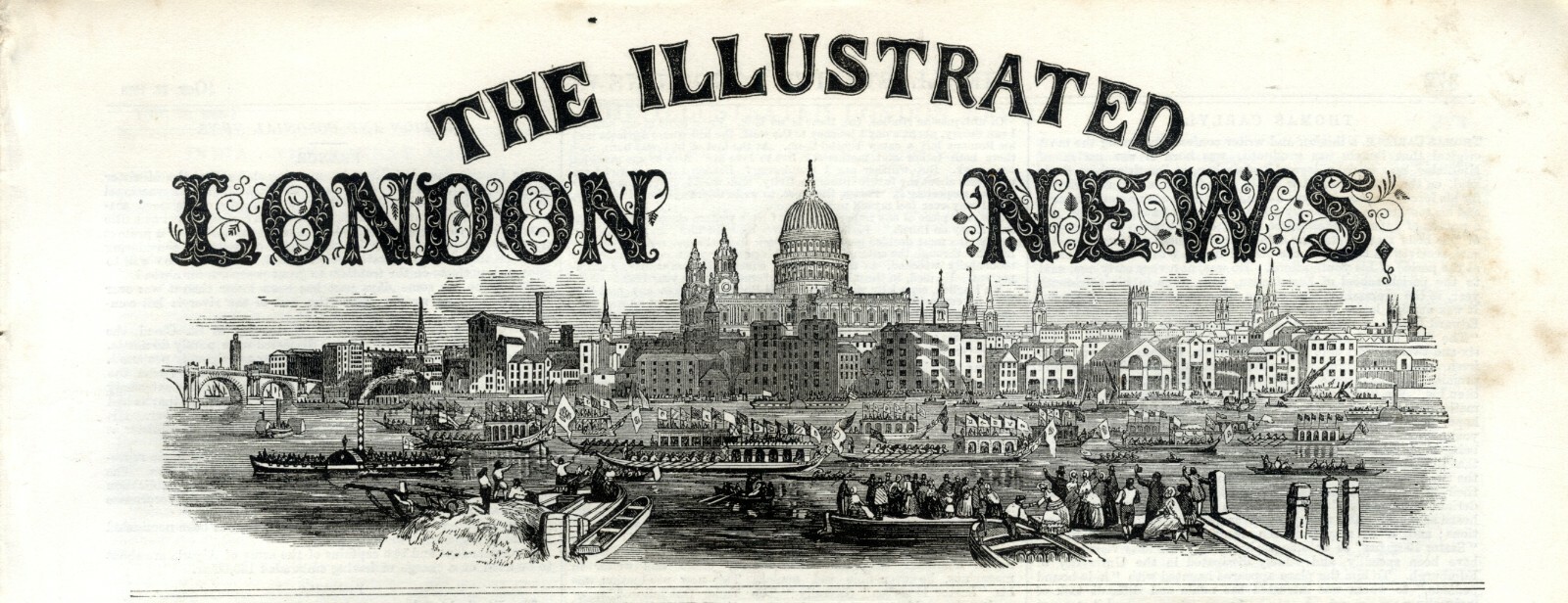 1844 ILLUSTRATED LONDON NEWS Whig Procession Broadway New York STAMFORD (4310)