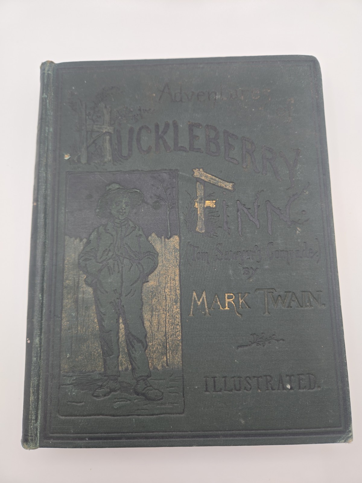 Huckleberry Finn By Mark Twain Charles Webster and Company 1891 Illustrated G568