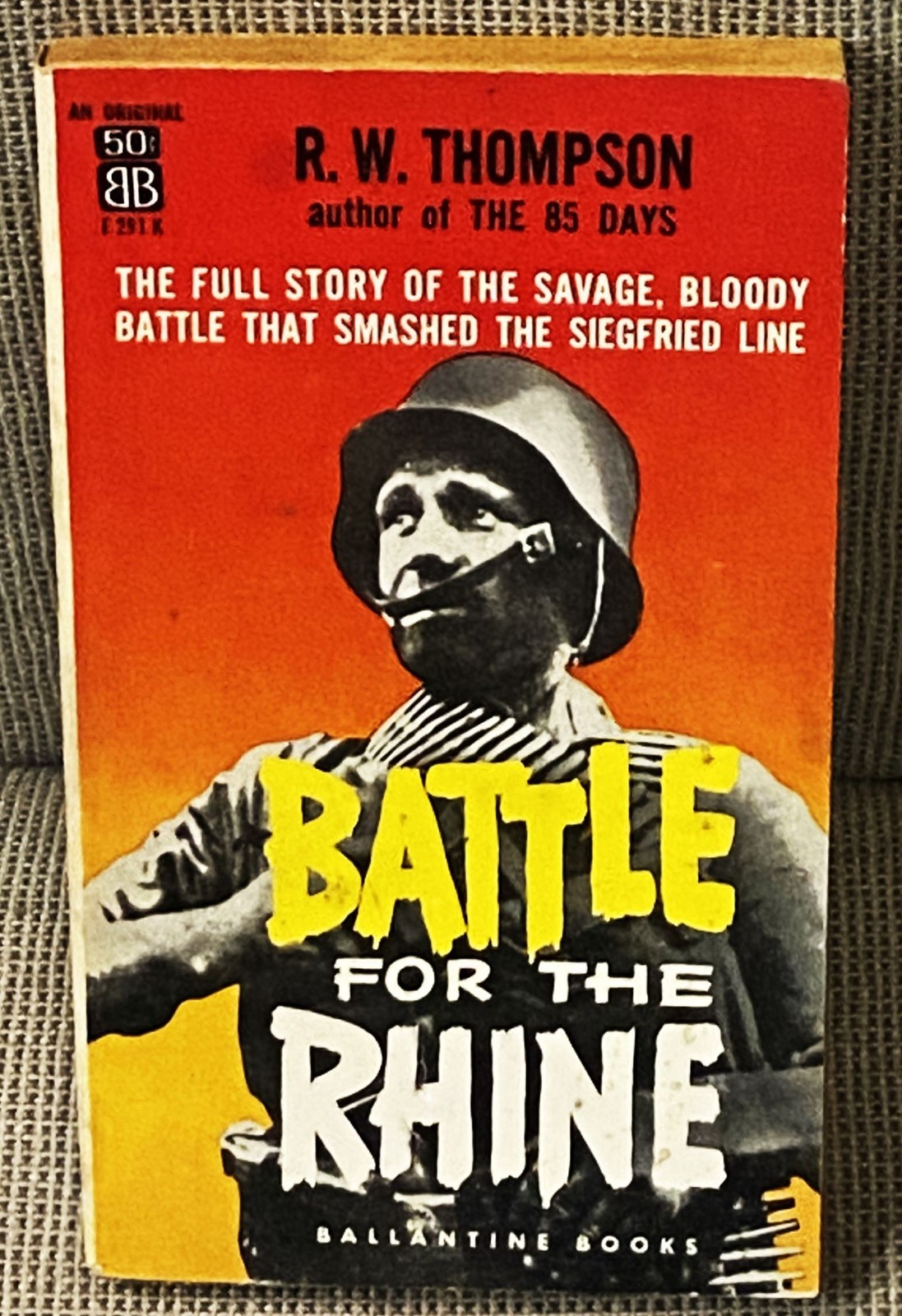 R W Thompson / BATTLE FOR THE RHINE 1st Edition 1959