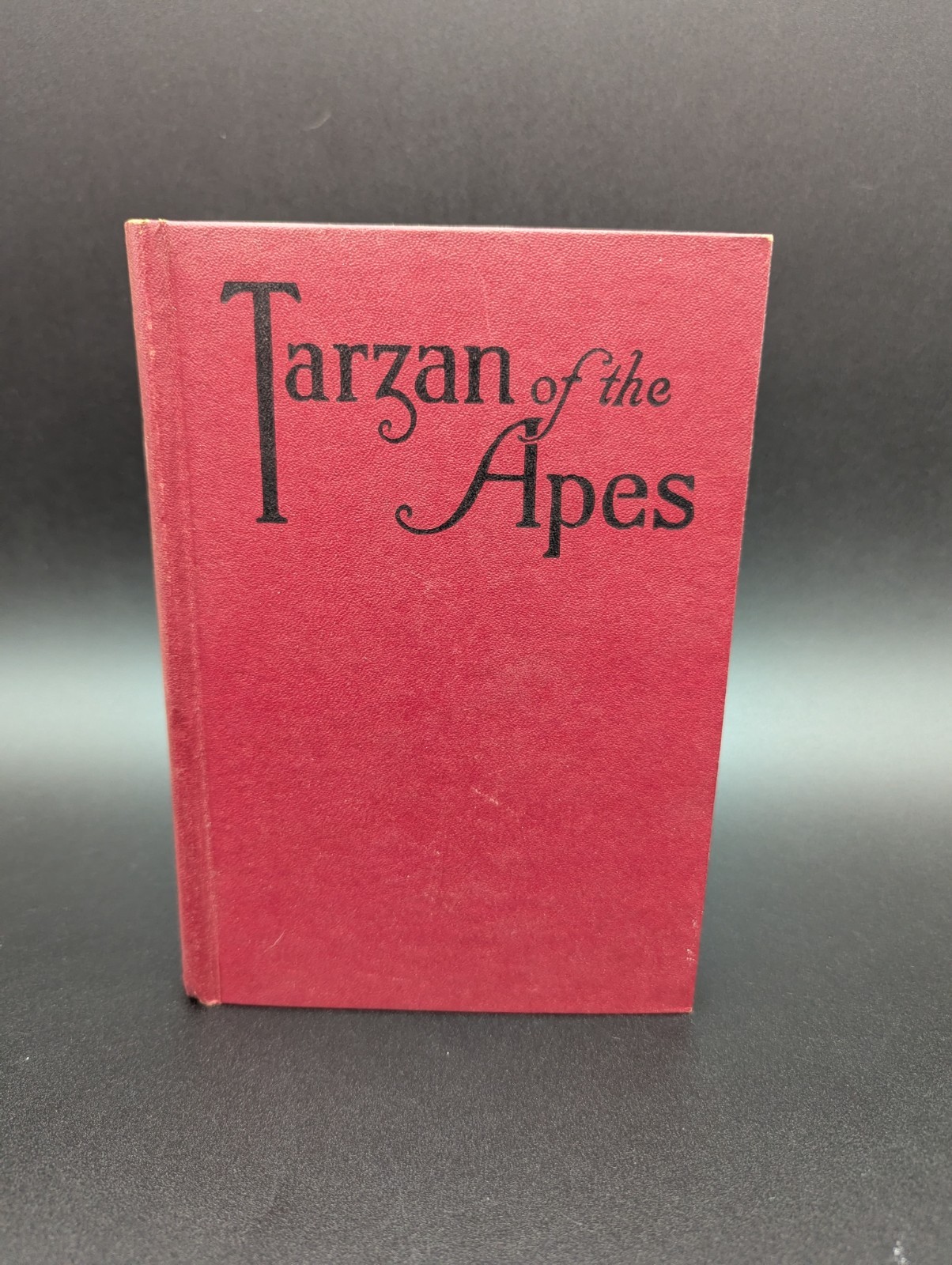 Tarzan of the Apes Edgar Rice Burroughs Book 1914 Grosset & Dunlap Red Hardback