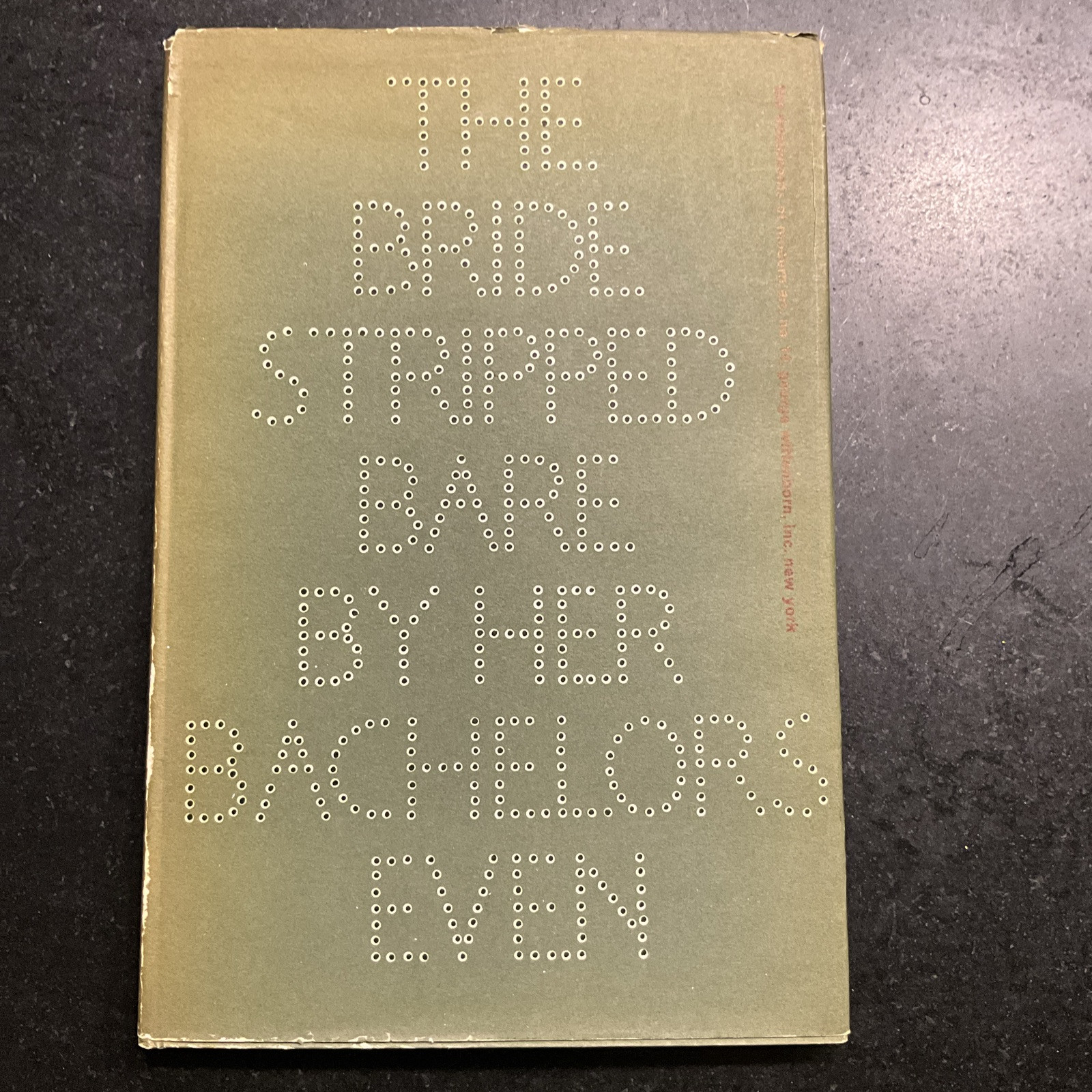 Marcel Duchamp THE BRIDE STRIPPED BARE BY HER BACHELORS EVEN hardcover 1976 rare