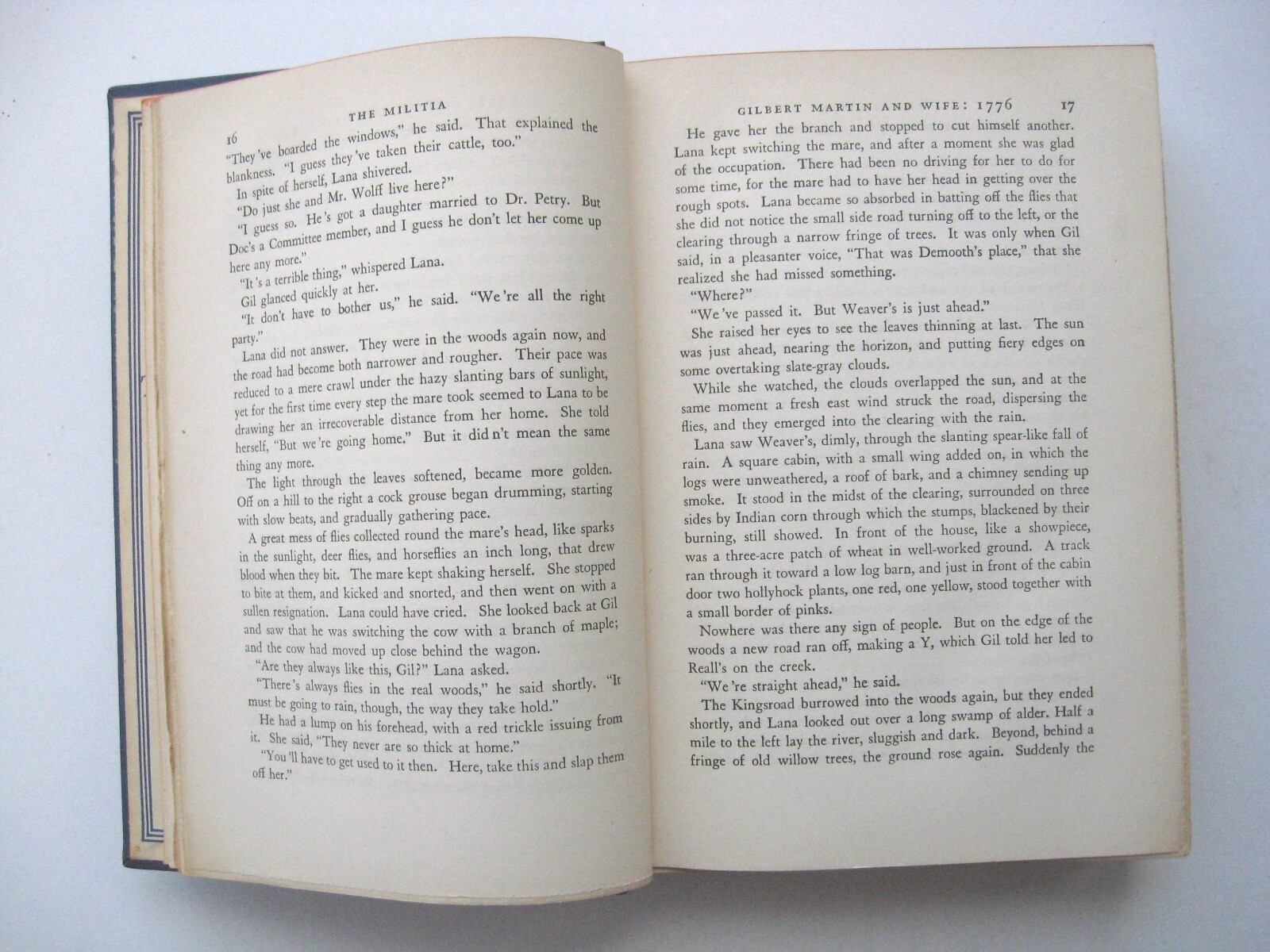 DRUMS ALONG THE MOHAWK ~ Walter D. Edmonds HC 1936 2nd Printing – N1