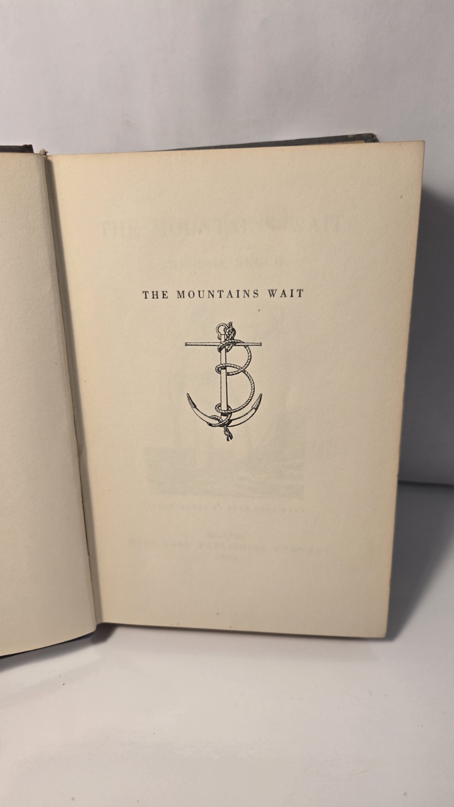 Theodor Broch The Mountains Wait ~ 1st Edition 1942 Illustrated by Rockwell Kent