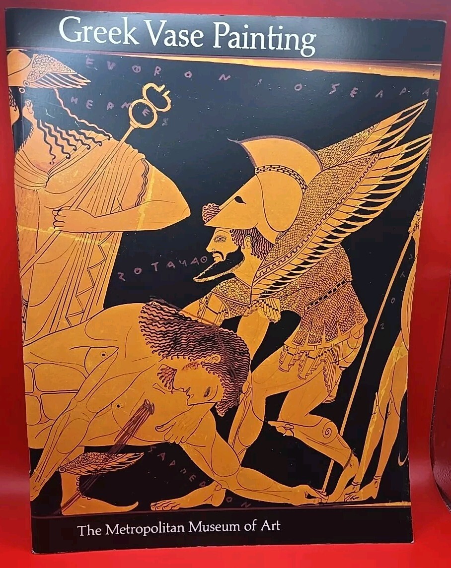 Greek Vase Painting Metropolitan Museum Of Art Book MMOA Bothmer New York
