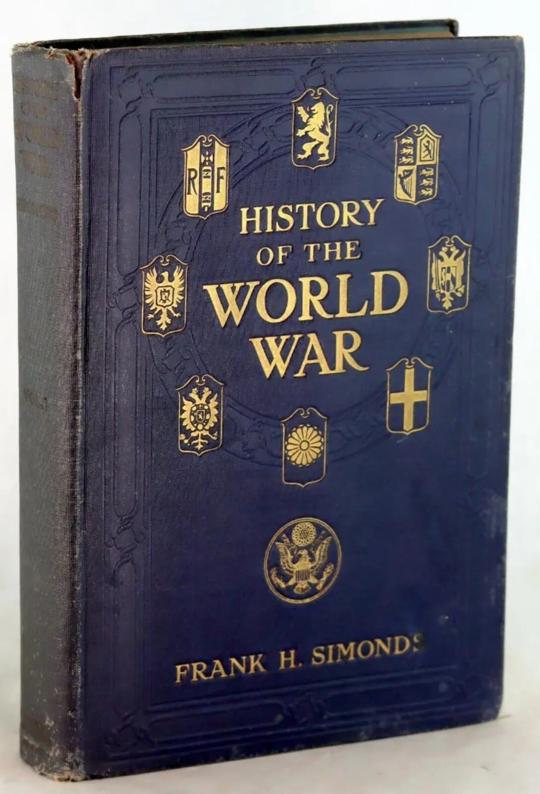 History of the World War I (5 Vols) by Frank Simonds, 1917-20 HC 1920 Doubleday