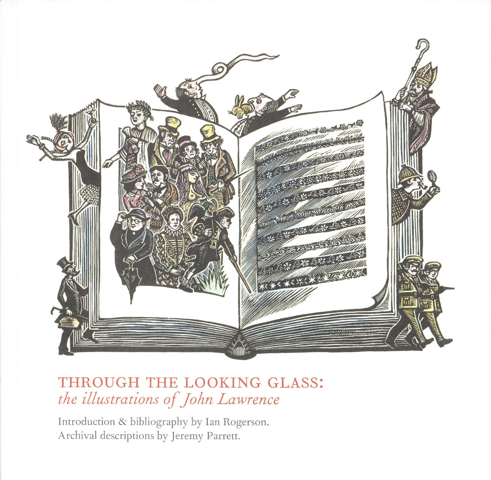 JOHN LAWRENCE Through The Looking Glass Illustrations of Lawrence & Bibliography