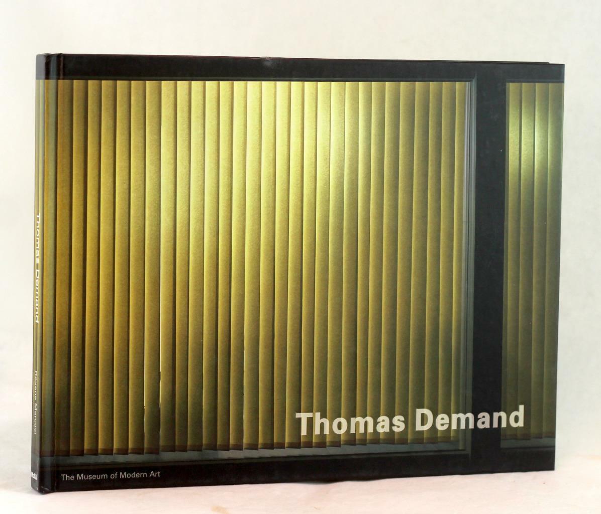 Roxana Marcoci 2005 Thomas Demand Photography Paper Constructions Hardcover
