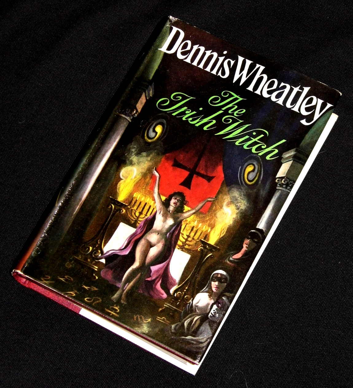 DENNIS WHEATLEY The Irish Witch 1973 UK 1st/First hb dw witchcraft horror magic