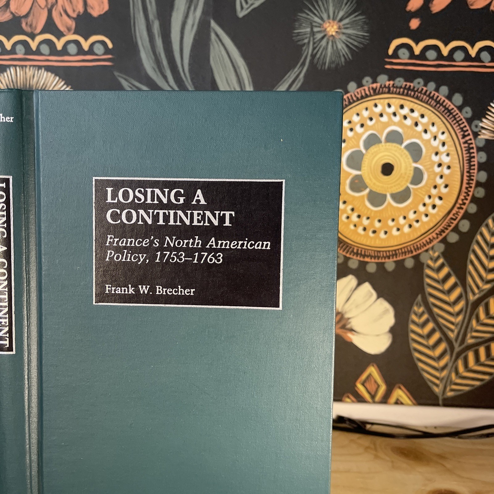 1998 Losing a Continent Frank Brecher Greenwood Press Hardcover