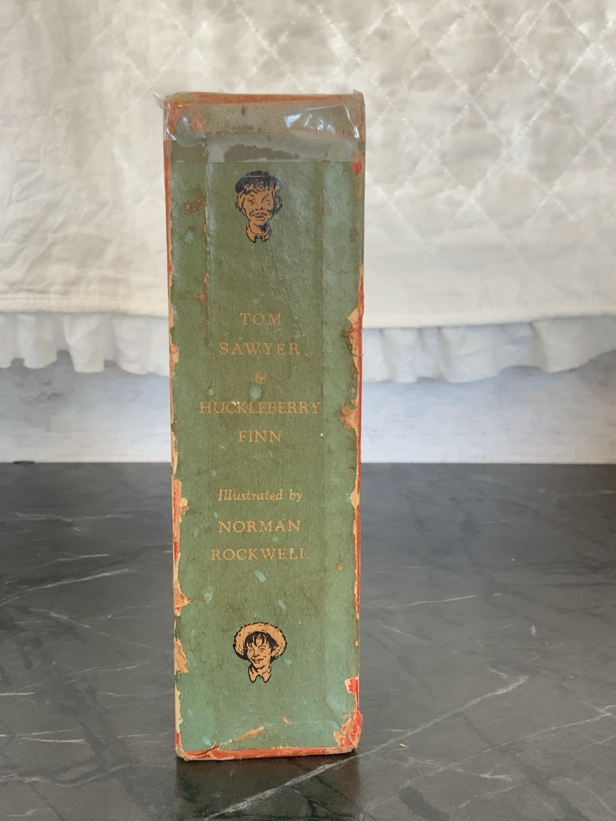 1944 Tom Sawyer Huckleberry Finn Norman Rockwell WWII Heritage Box Set