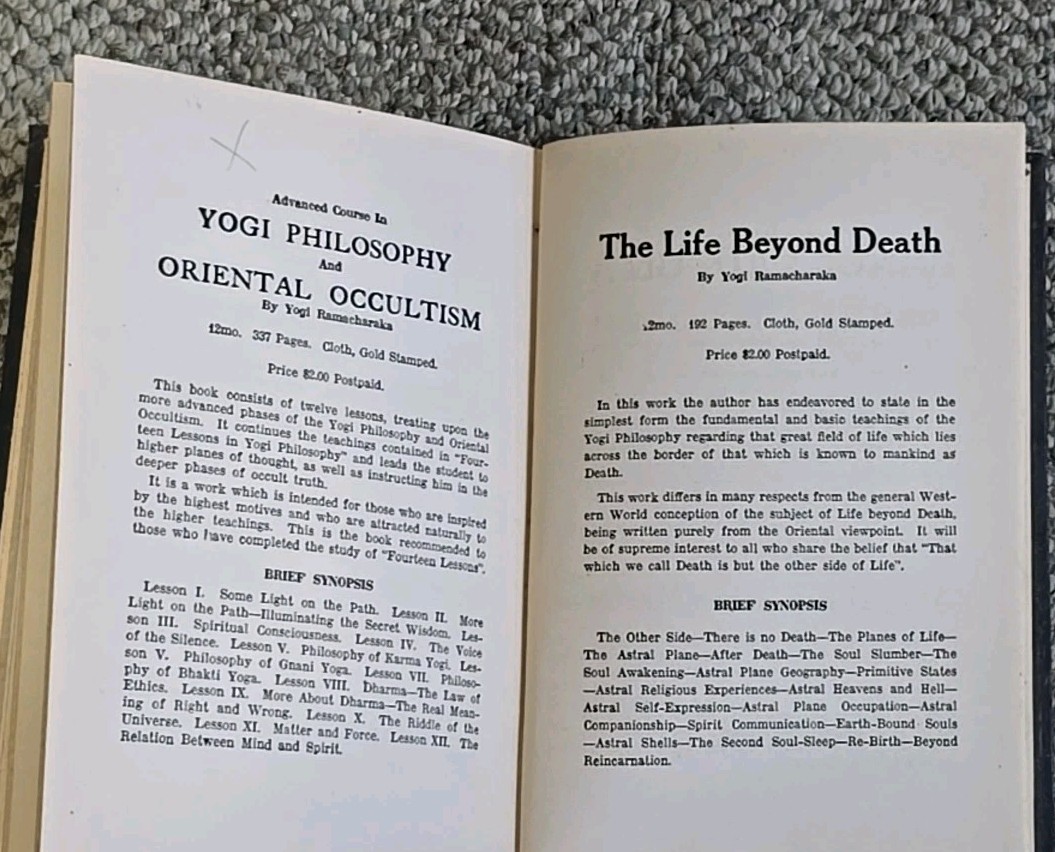 A Series of Lessons In Bhakti Yoga by Bhikshu – 1930 – Hinduism – Lily Dale N.Y.