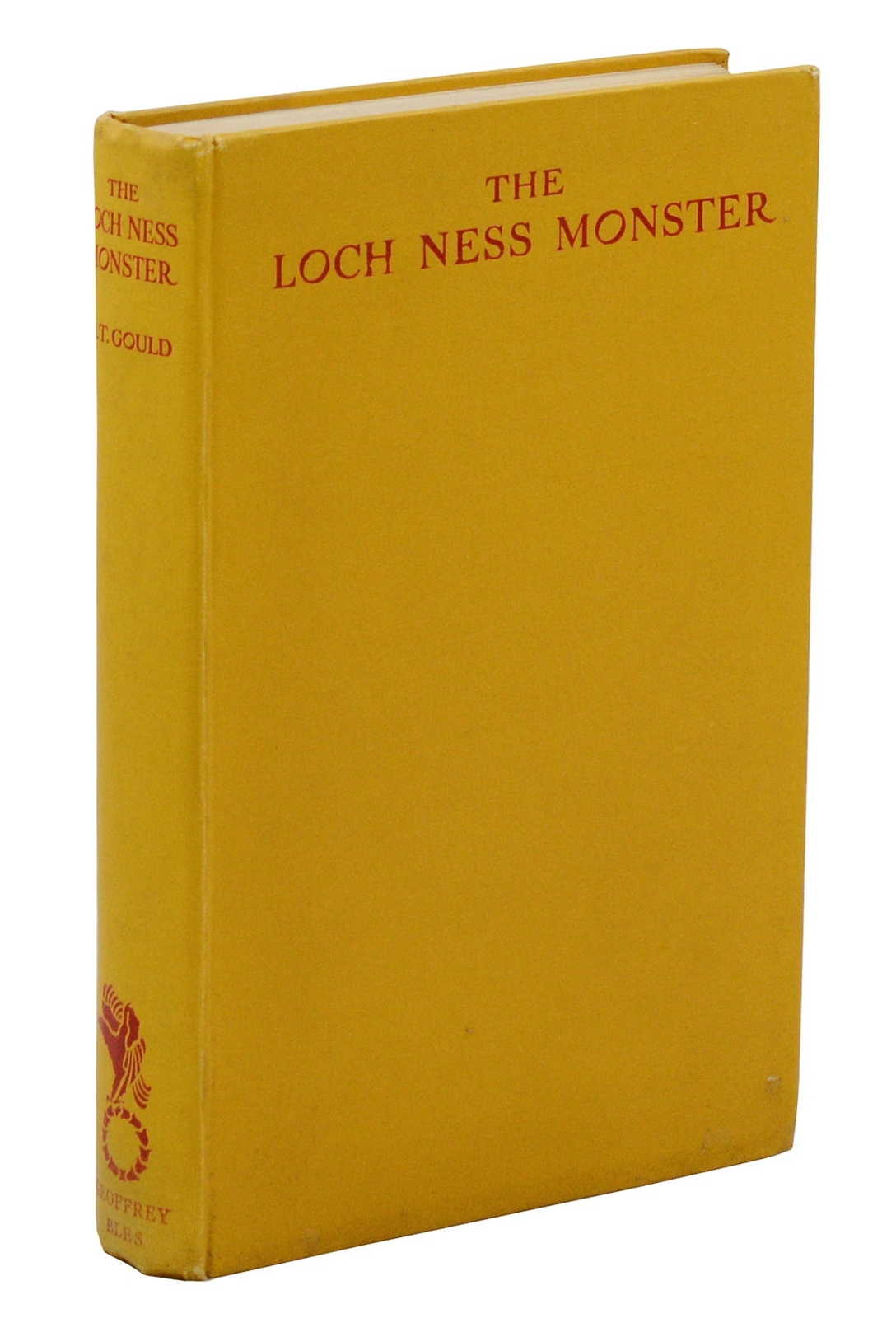 The Loch Ness Monster by RUPERT T. GOULD ~ First Edition 1934 Cryptozoology 1st