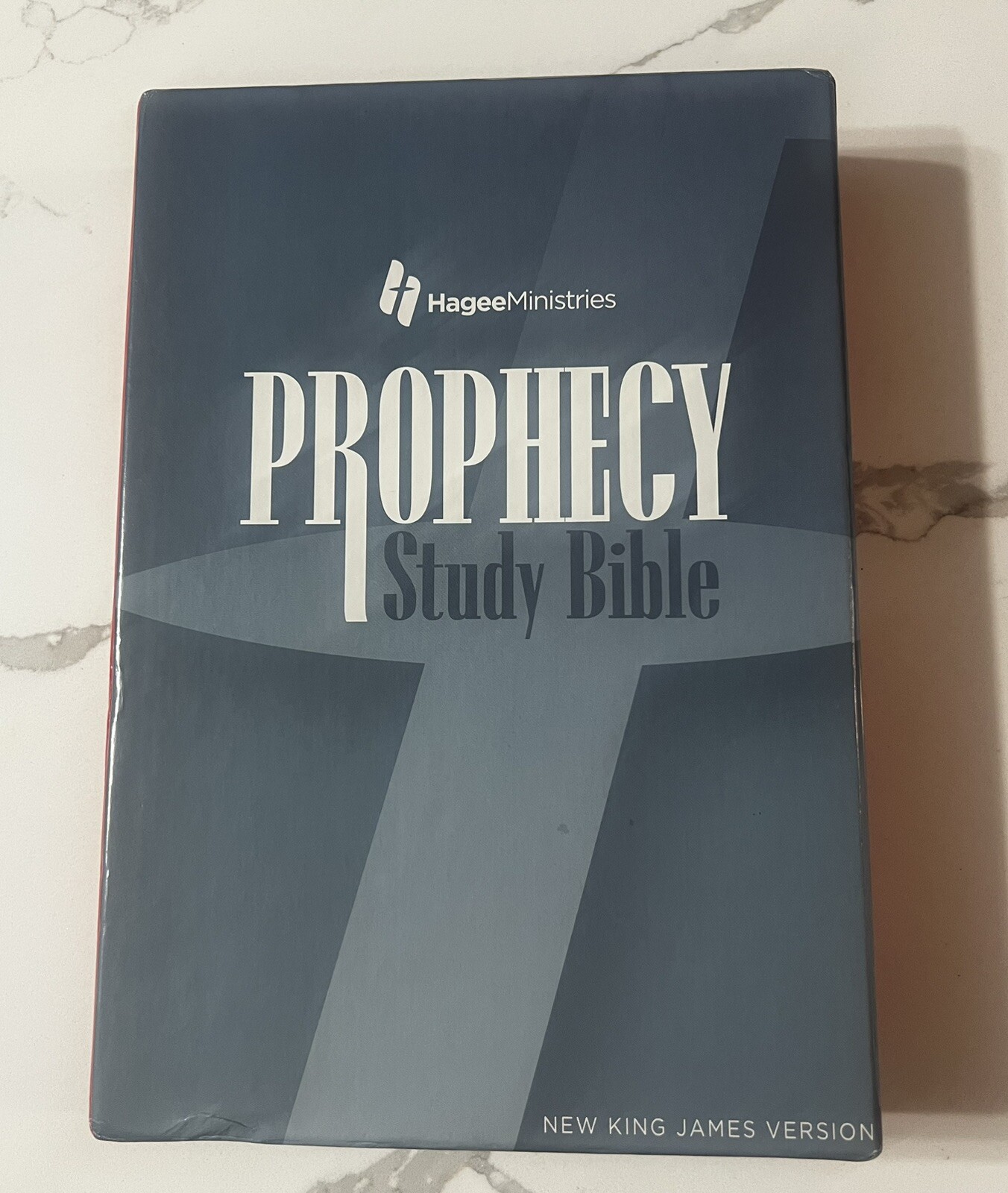 NEW 1997 NKJV Prophecy Study Bible New King James Version John Hagee Leather Box