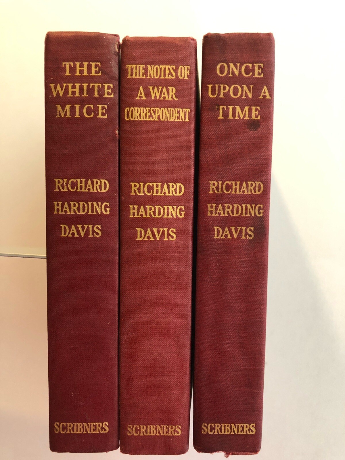 Richard Harding Davis Scribners Book Lot of 3