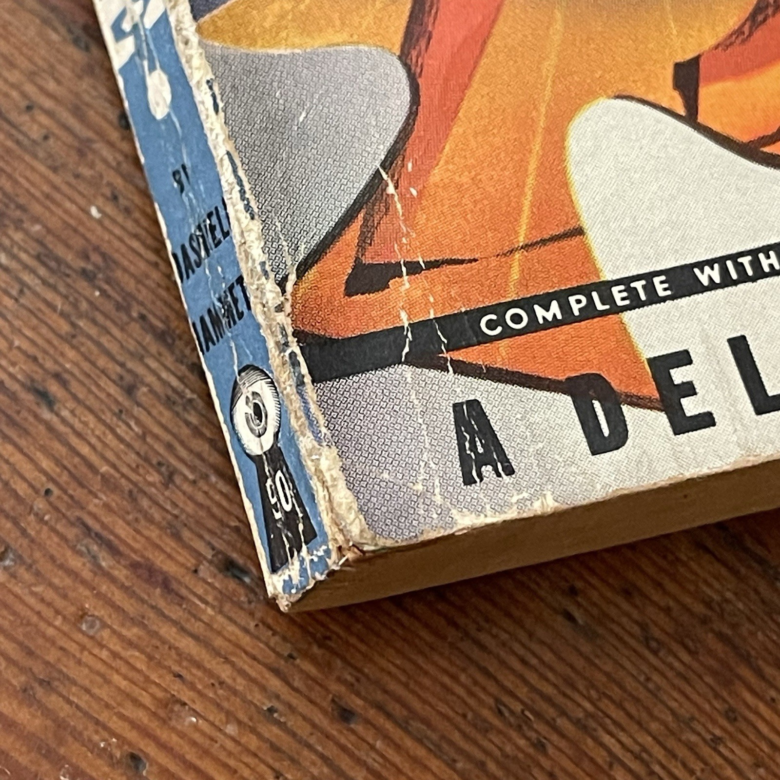 Dashiell Hammett (1943) A Man Called Spade Dell #90 Map Back Paperback RARE