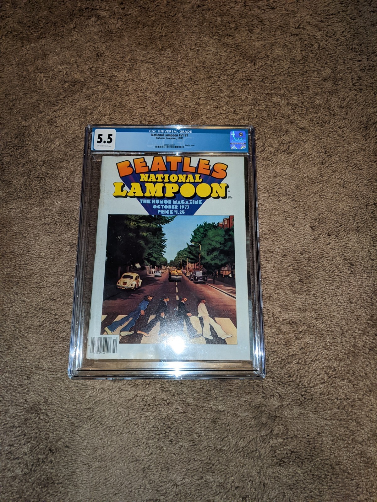 CGC GRADED National Lampoons Beatles Edition