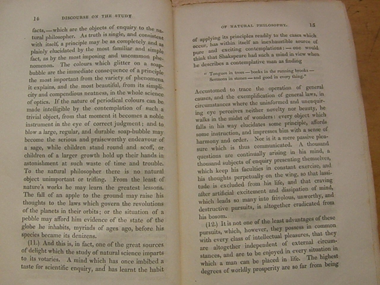 A Preliminary Discourse on the Study of Natural Philosophy – Herschel 1831 RARE