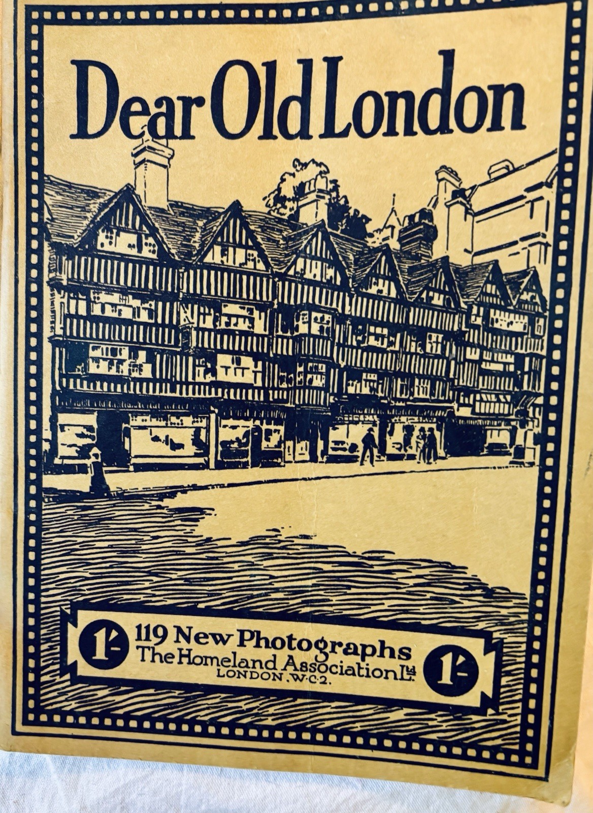 Dear Old London by Homeland Association Vintage Signed London Gazette 1927