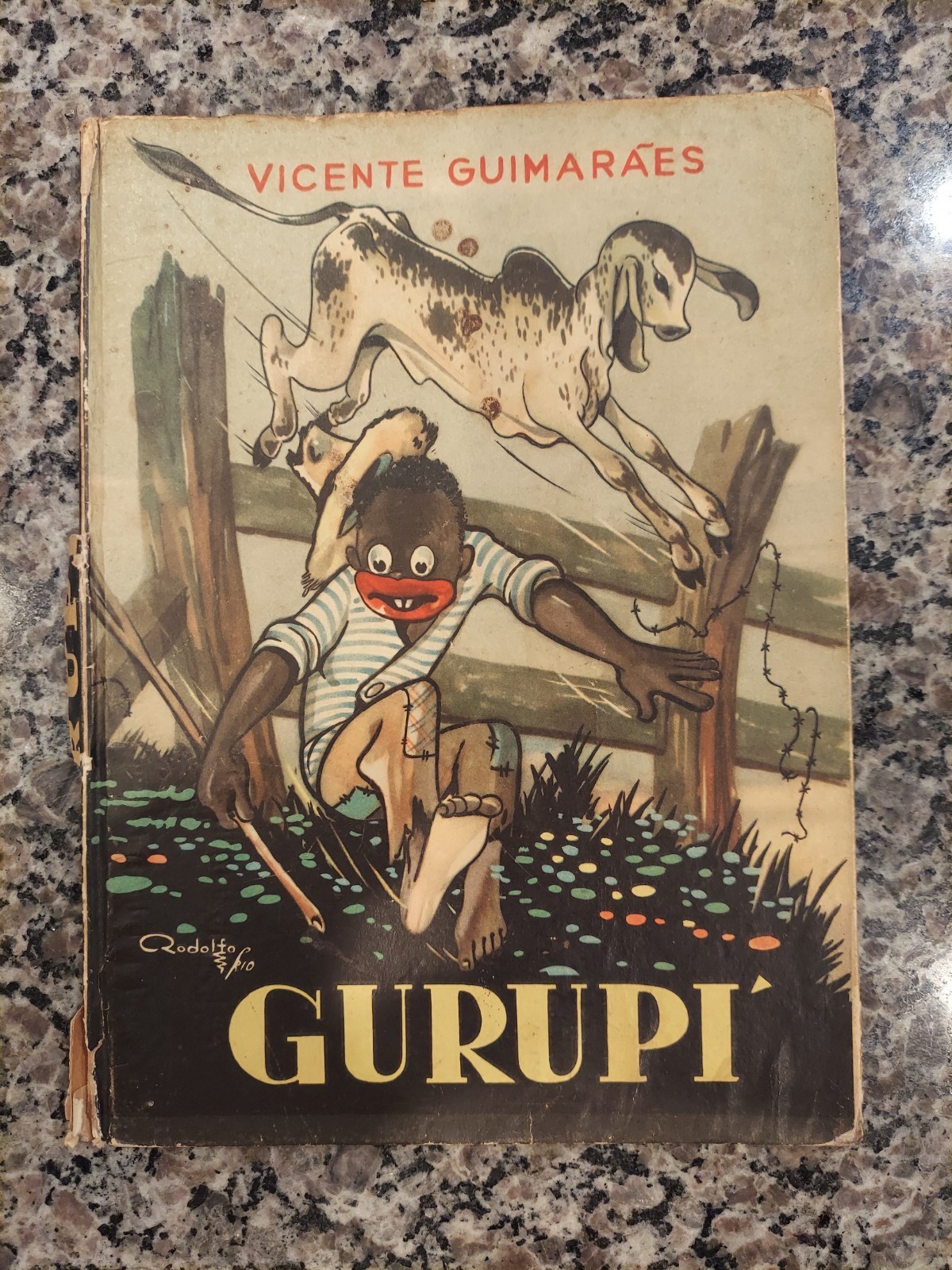 RARE Gurupi Vicente Guimaraes Little Black Sambo BRAZIL Version 1st Edition 1951