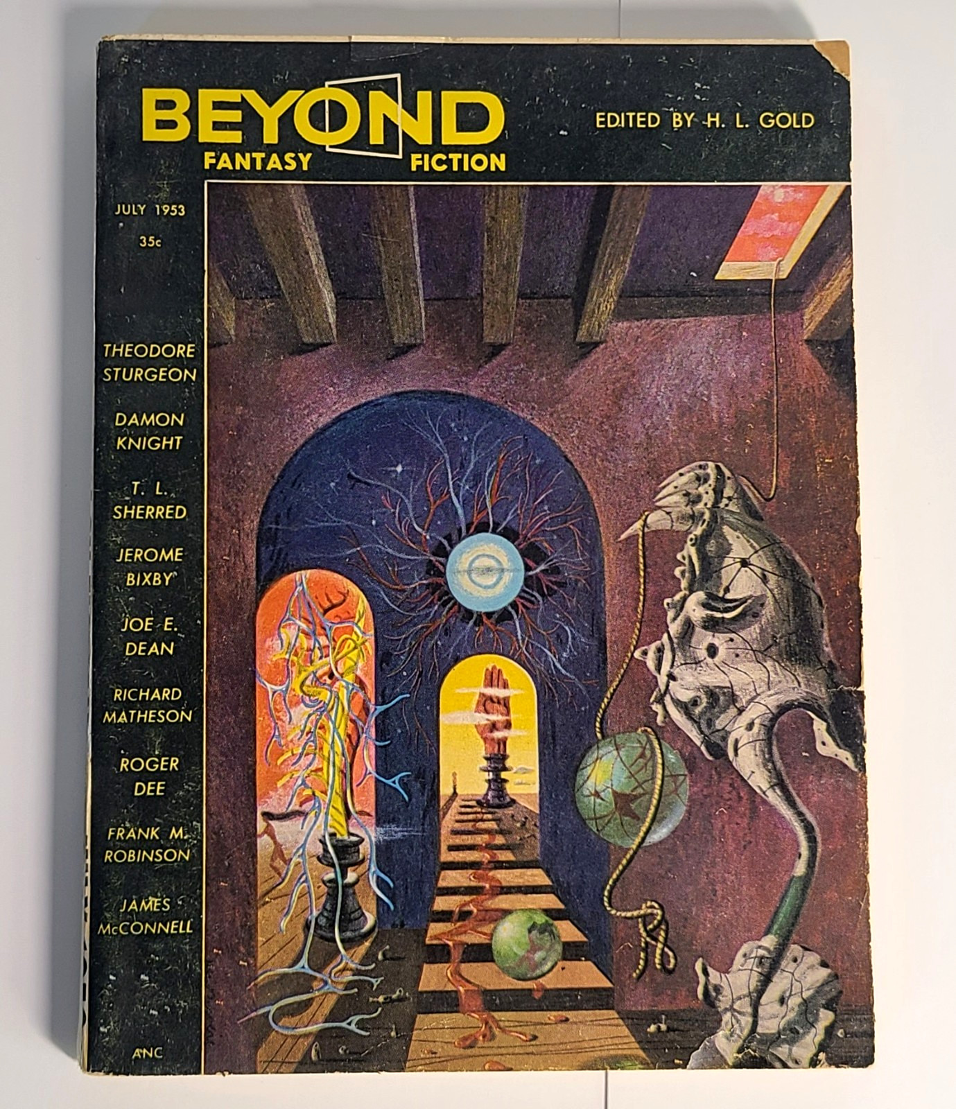 Beyond Fantasy Fiction Vol. 1 No. 1 July 1953 Theodore Sturgeon Richard Matheson