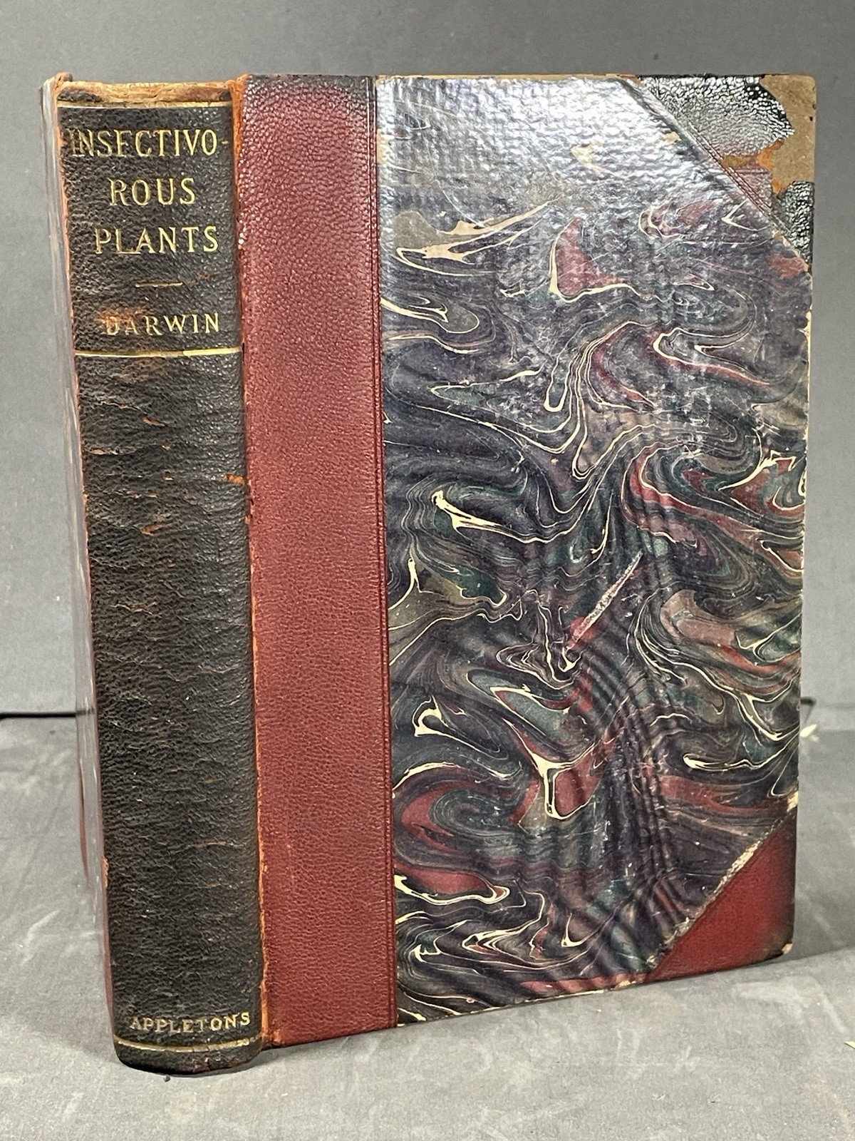 Charles Darwin Insectivorous Plants 1896 D. Appleton Illustrated Antique Book