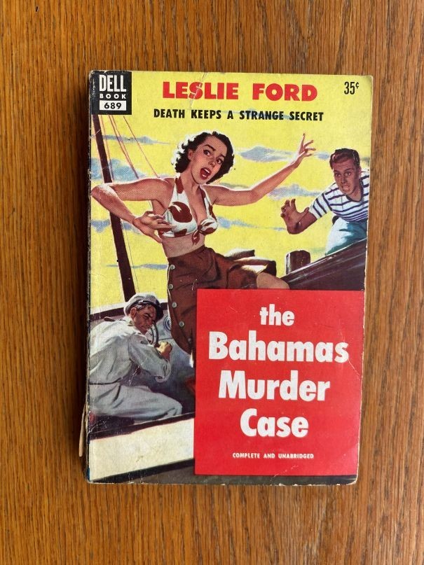 Leslie Ford The Bahamas Murder Case 1st US Dell paperback ed Good # 689