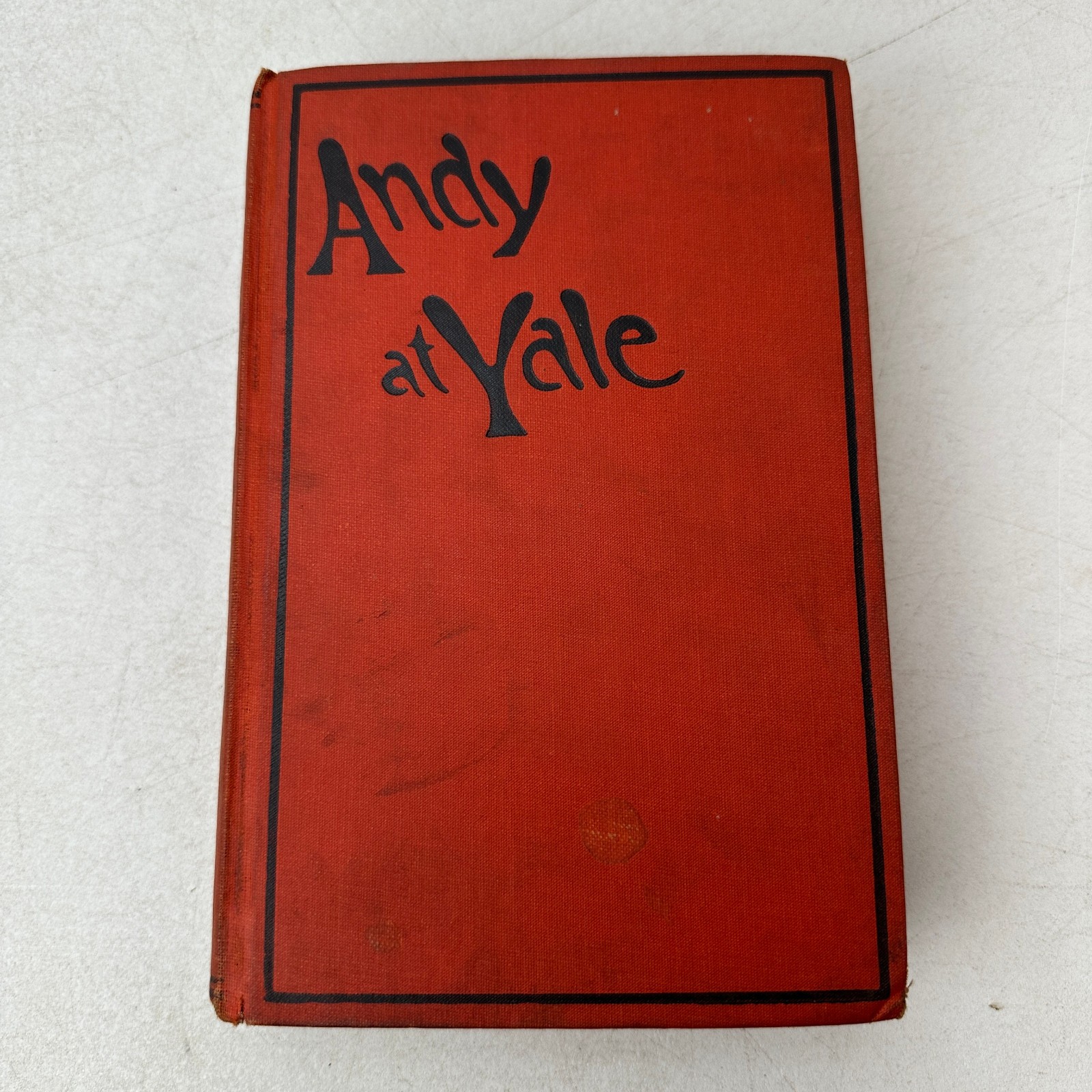 Andy at Yale Great Quadrangle Mystery Roy Elliot Stokes HC 1914