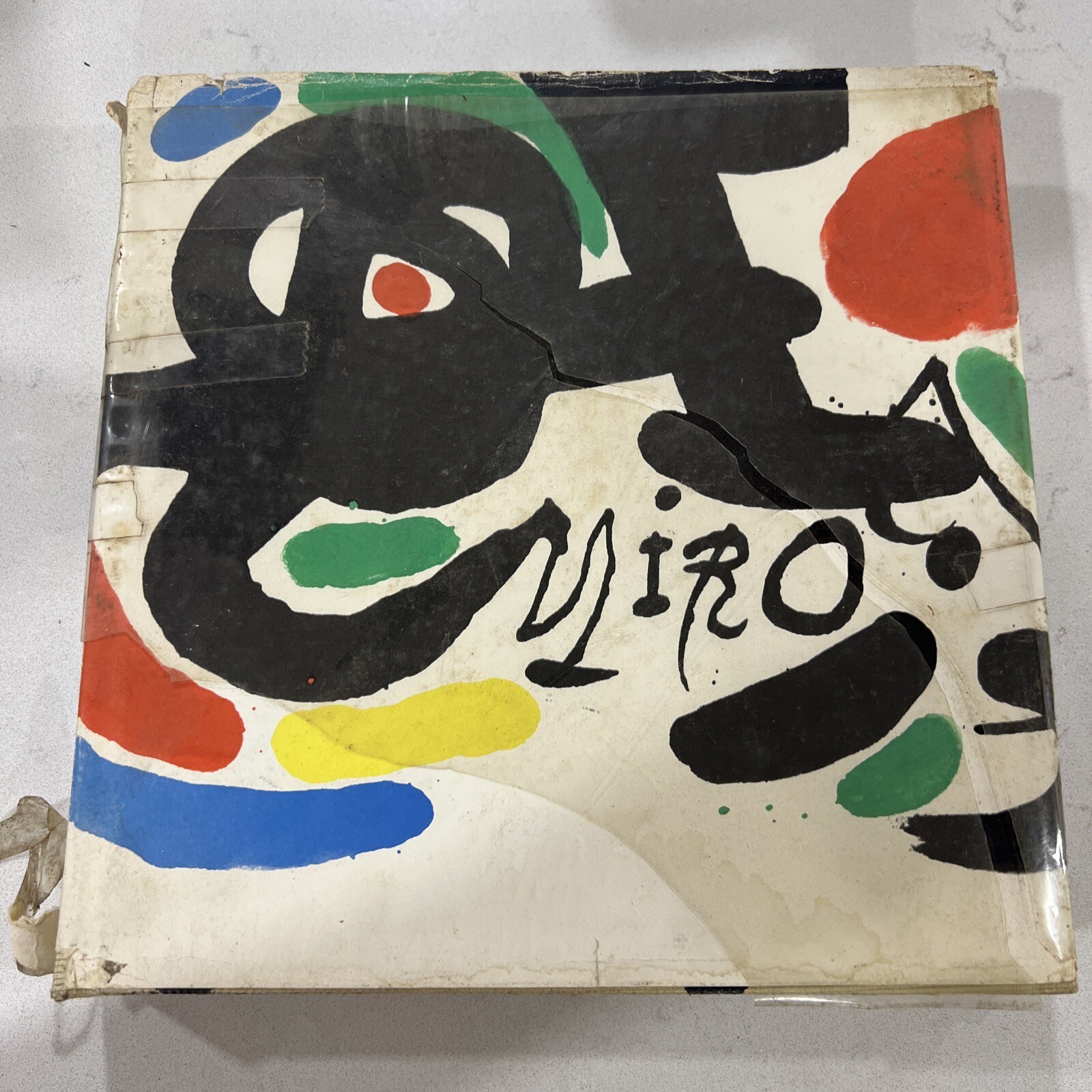 Joan Miro (Famous Artist) Fotoscop Visual Language Hardcover w/DJ Illustrated