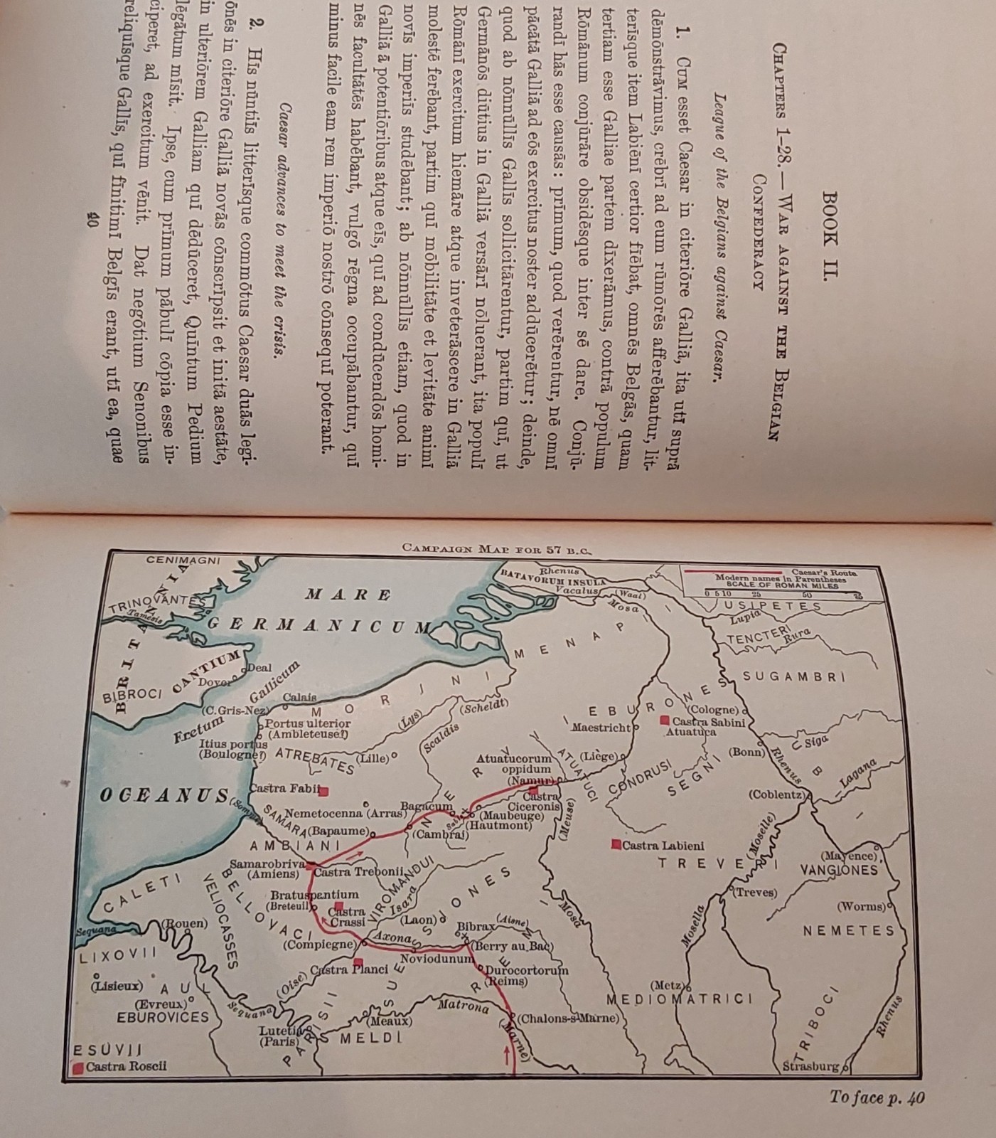 Caesar’s Gallic Wars Charles E. Bennett