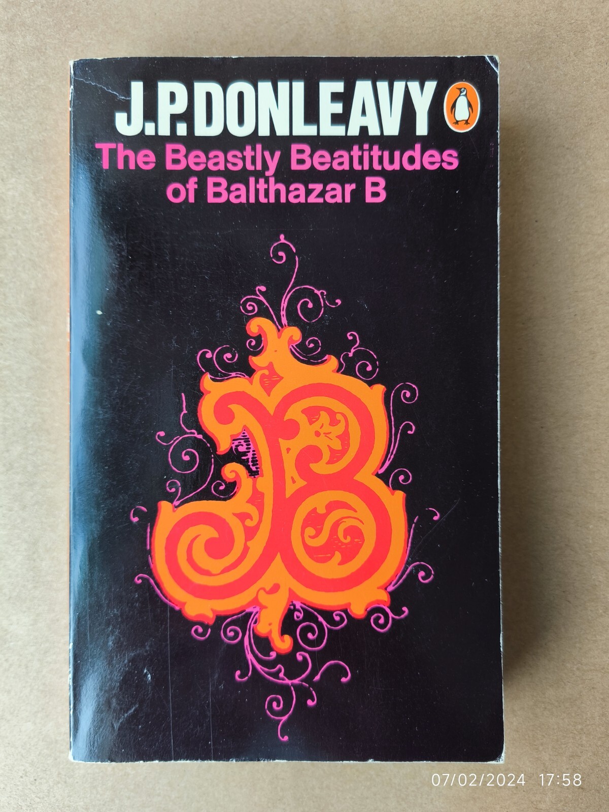 The Beastly Beatitudes Of Balthazar B – J P Donleavy 1979 Penguin