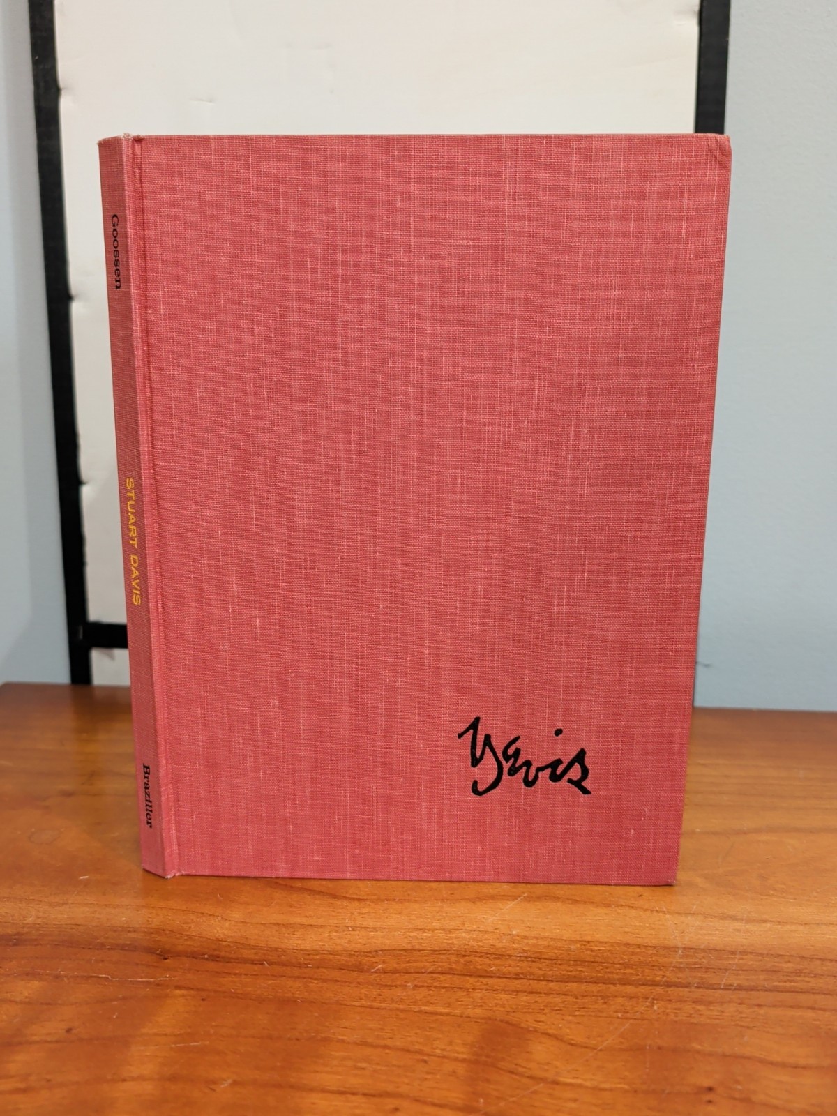 Stuart Davis by E.C. Goosen 1959 1st Edition Braziller Artist HC Illustrated
