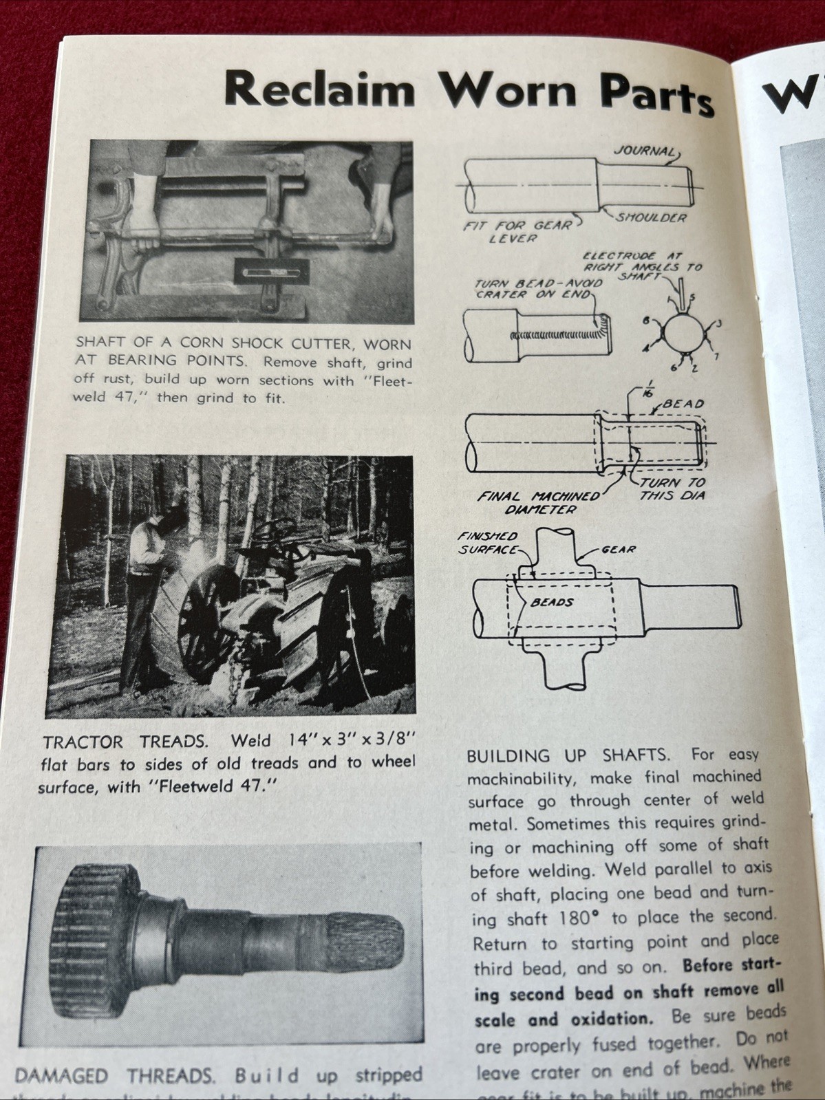 Arc Welding On The Farm 1954 The Lincoln Electric Company Booklet Very Good