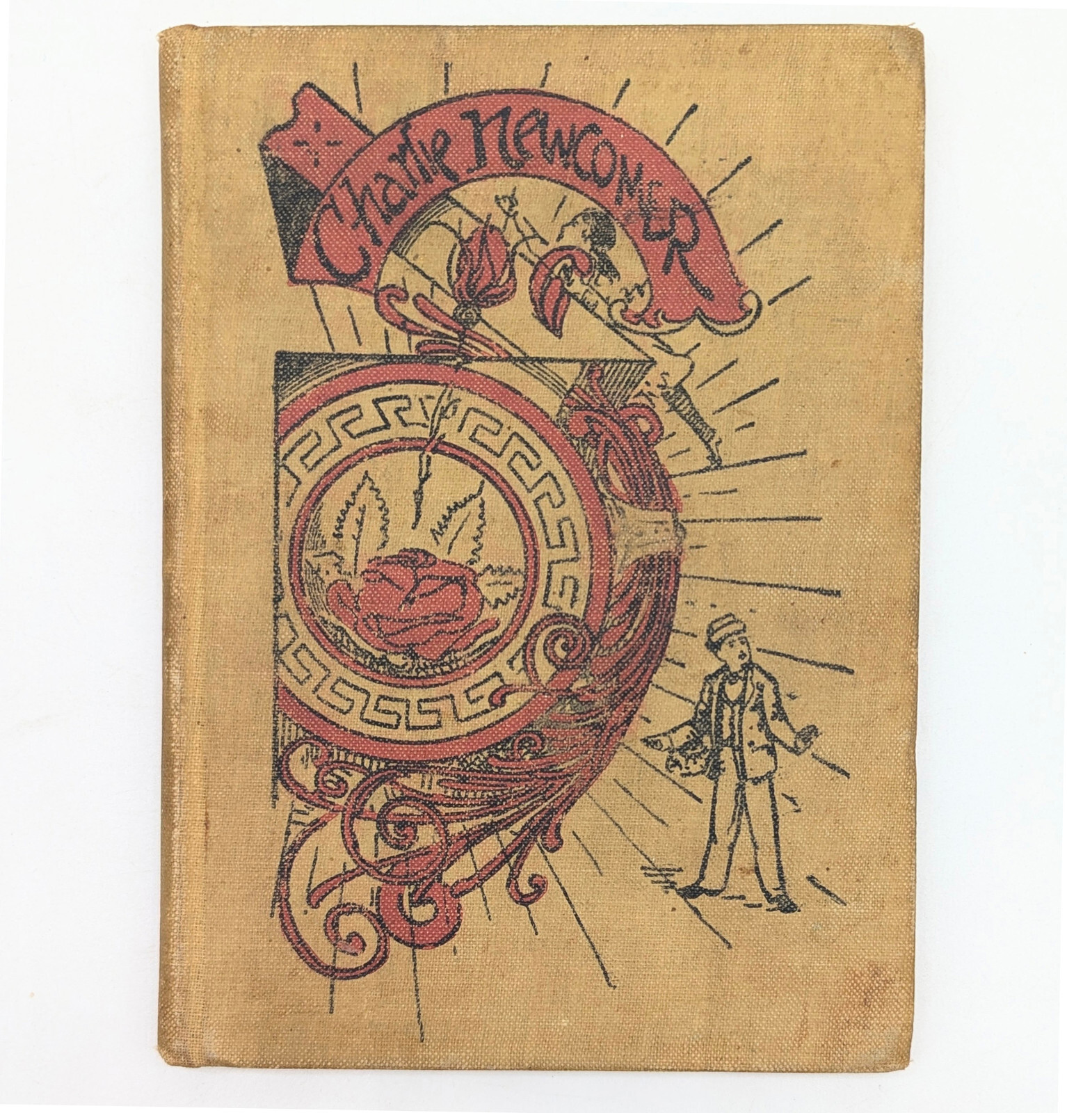 CHARLIE NEWCOMER by Wilbur B. Stover 1912 Sixth Edition, Christian Story