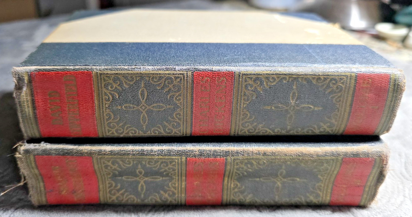 Charles Dickens David Copperfield & Martin Chuzzlewit Cleartype Ed. Illustr SET