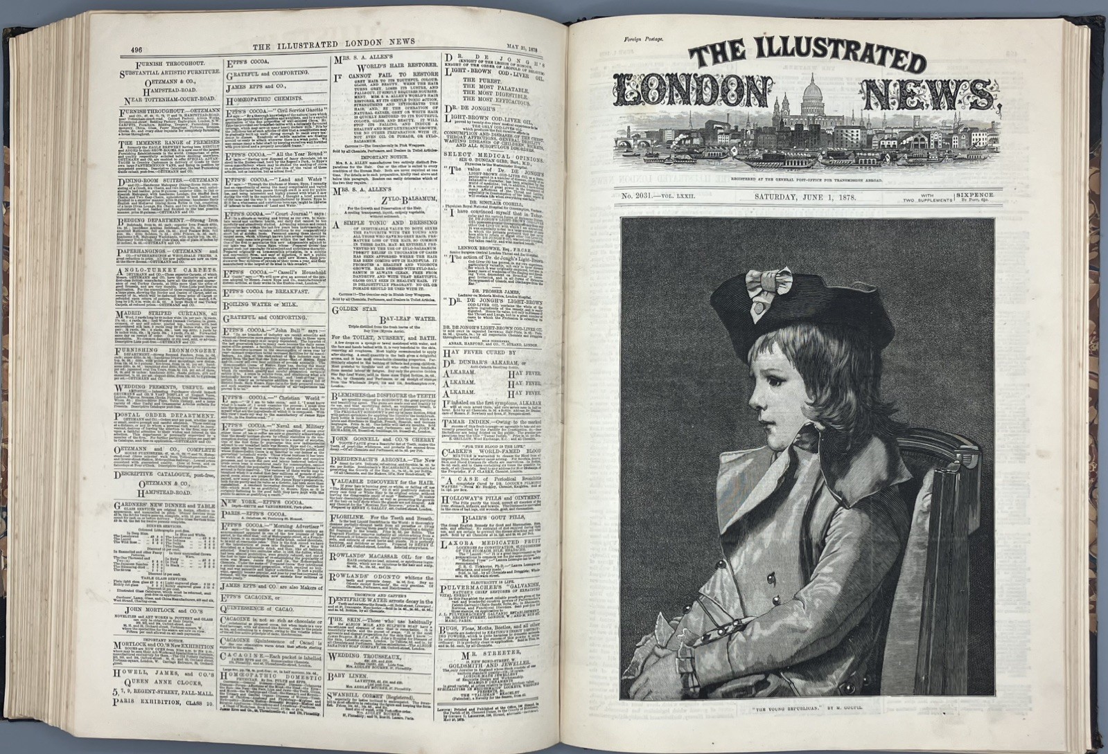 The Illustrated London News 1878 Vol 72 Kaffir War & Stanley Africa Special No