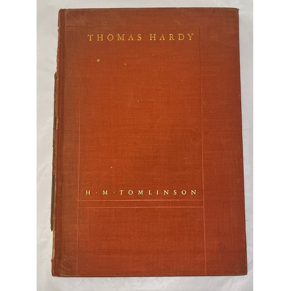 Vintage THOMAS HARDY H. M. Tomlinson, illustrated by Zhenya Gay 1929