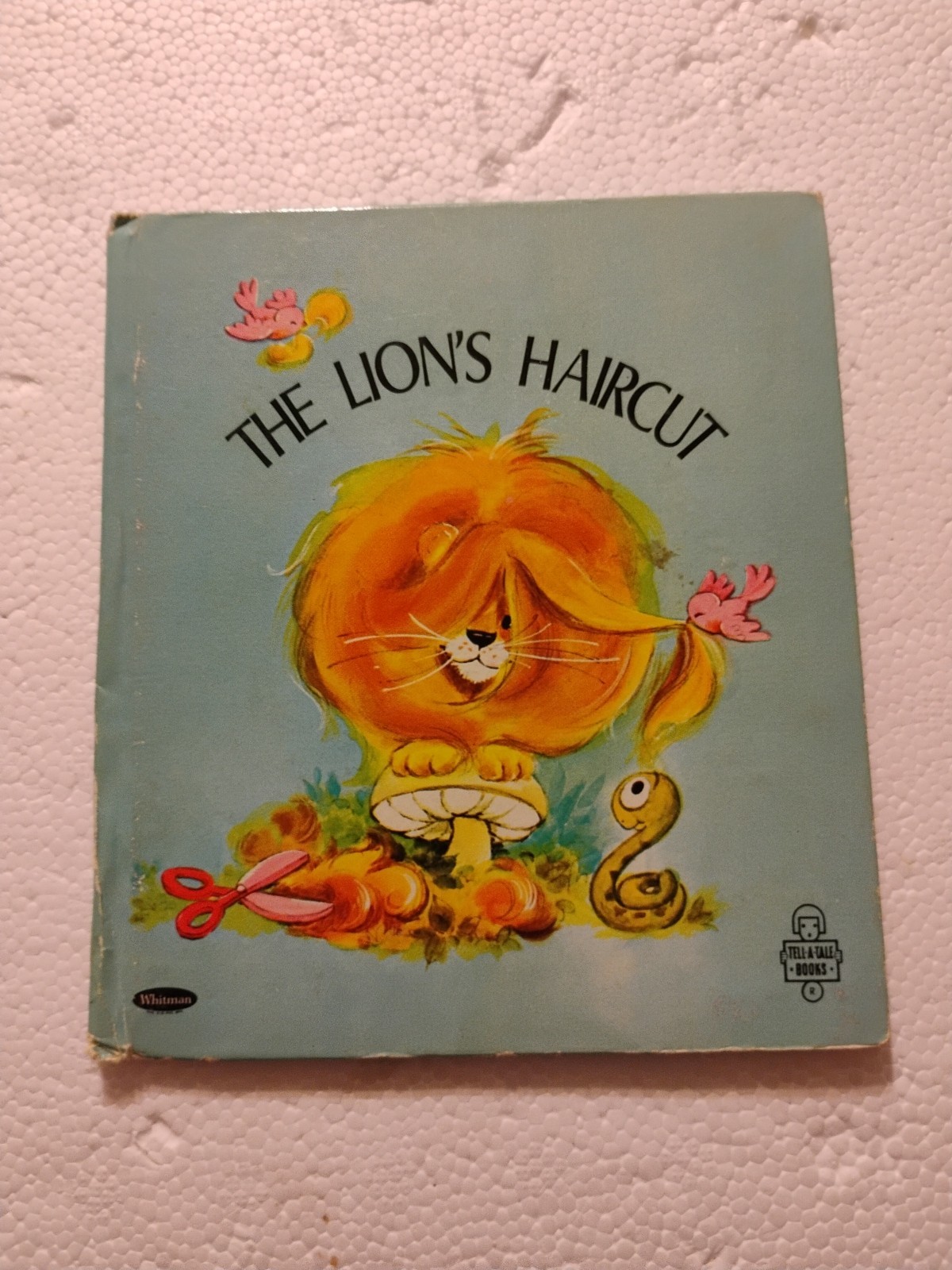 VINTAGE TELL A TALE WHITMAN GOLDEN BOOK THE LION’S HAIRCUT EUGENIE NICE