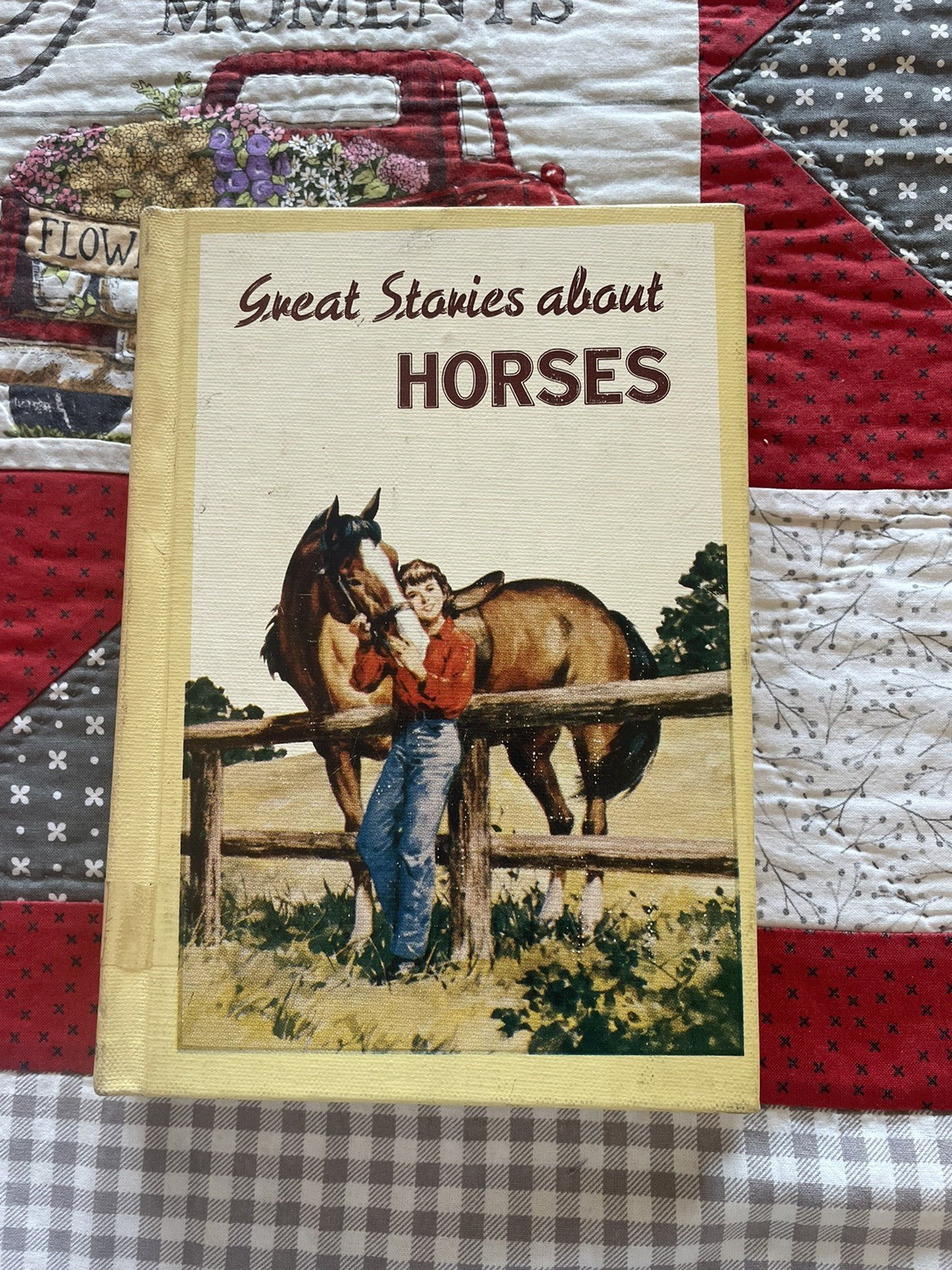 Great Stories About Horses, Eleanor Edwards, Vintage 1963 Children’s Book, HC