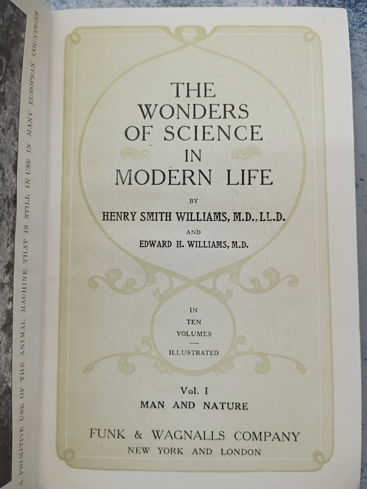 1912 The Wonders of Science in Modern Life 10 Vols Funk & Wagnalls Antique Books