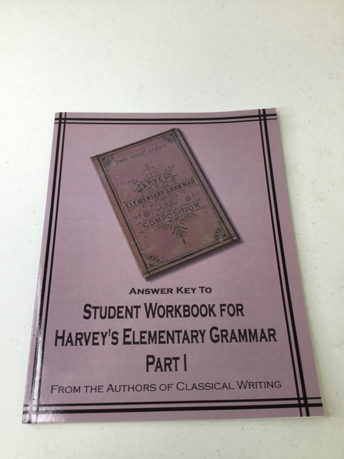 Answer Key to Student Workbook for Harvey’s Elementary Grammer part 1. PB