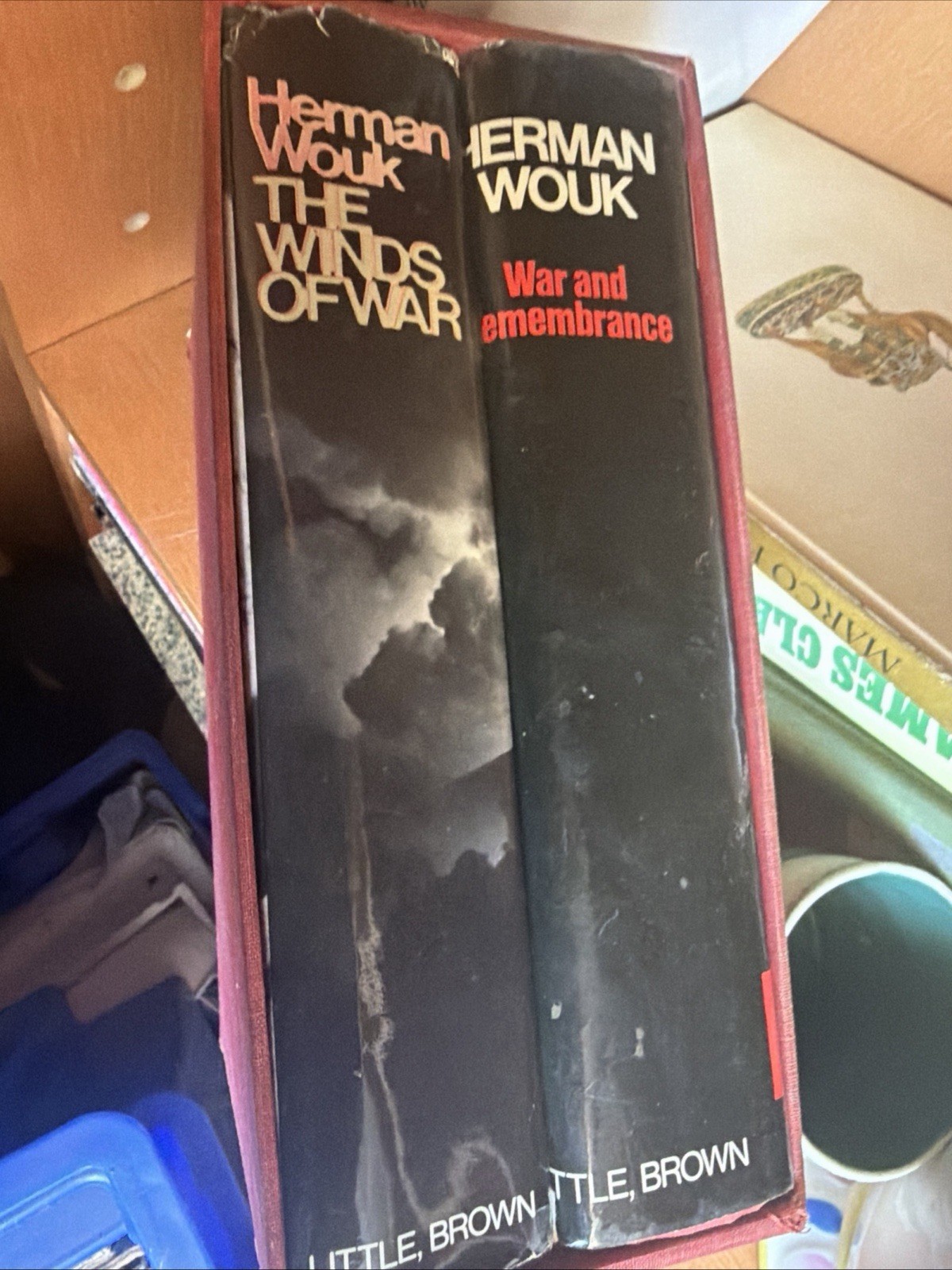 The Winds of War/War and Remembrance Herman Wouk Fourth Edition Box Set vintage