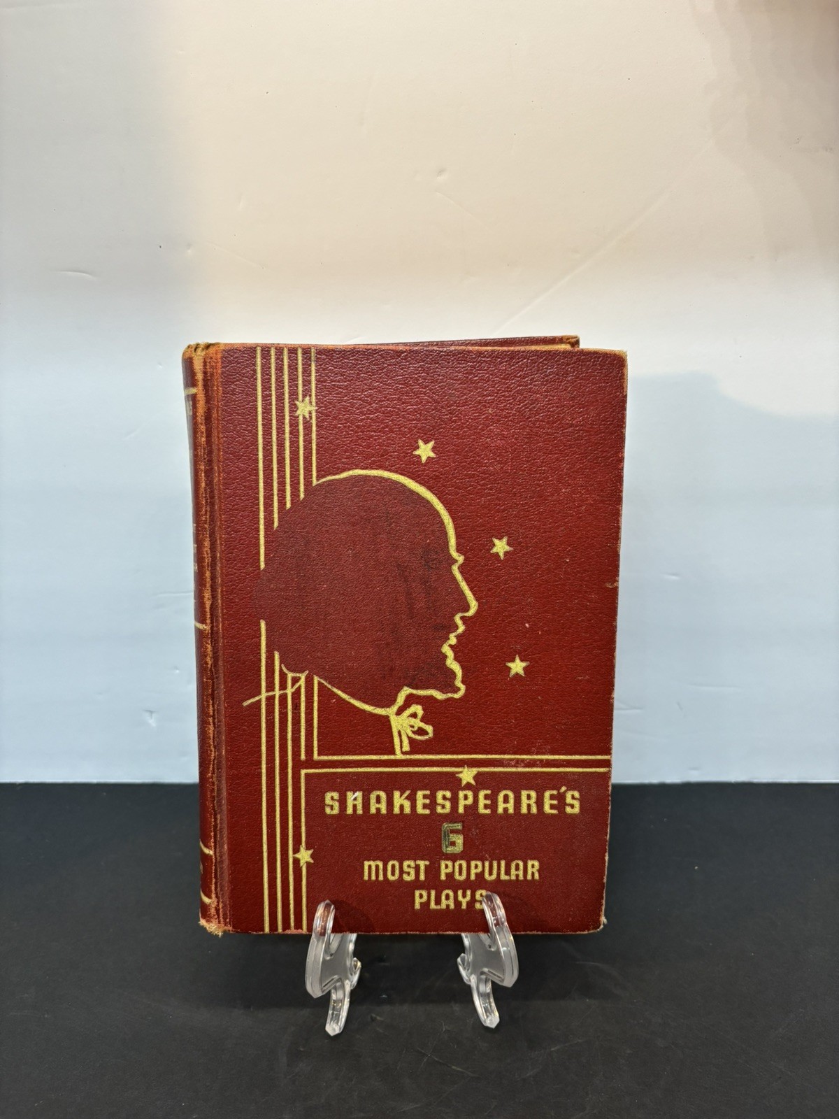 1937 edition of Shakespeare’s 6 Most Popular Plays, published by Row, Peterson