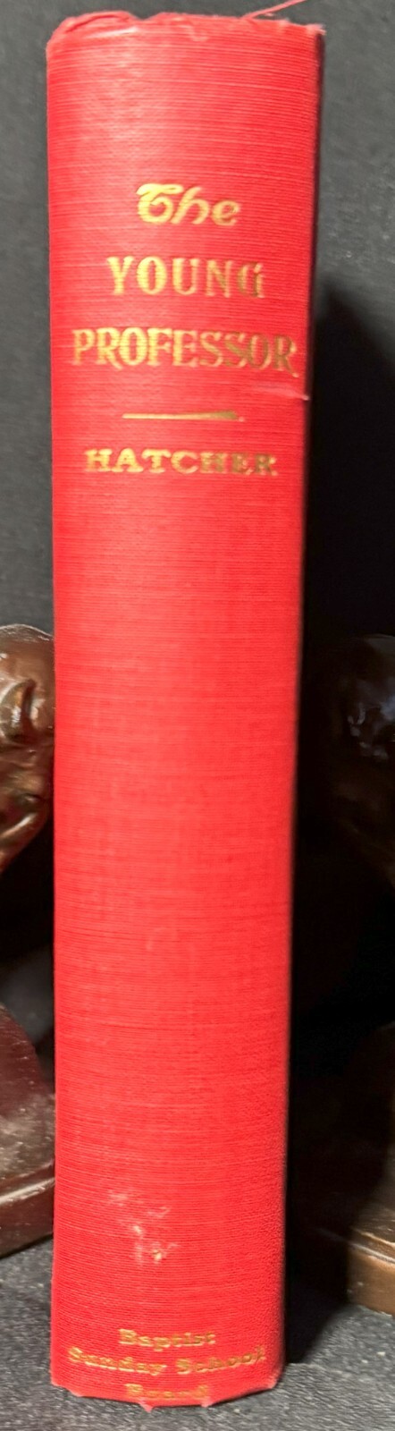 The Young Professor: Story of Bible Inspiration 1901 HC 1st Ed. Eldridge Hatcher
