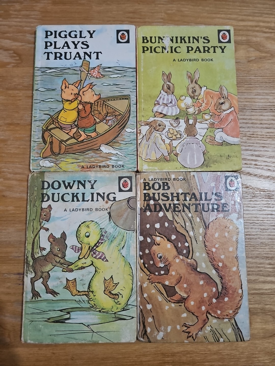 4 Vintage Ladybird Series 401 books job lot A J Macgregor W Perring Downy B9