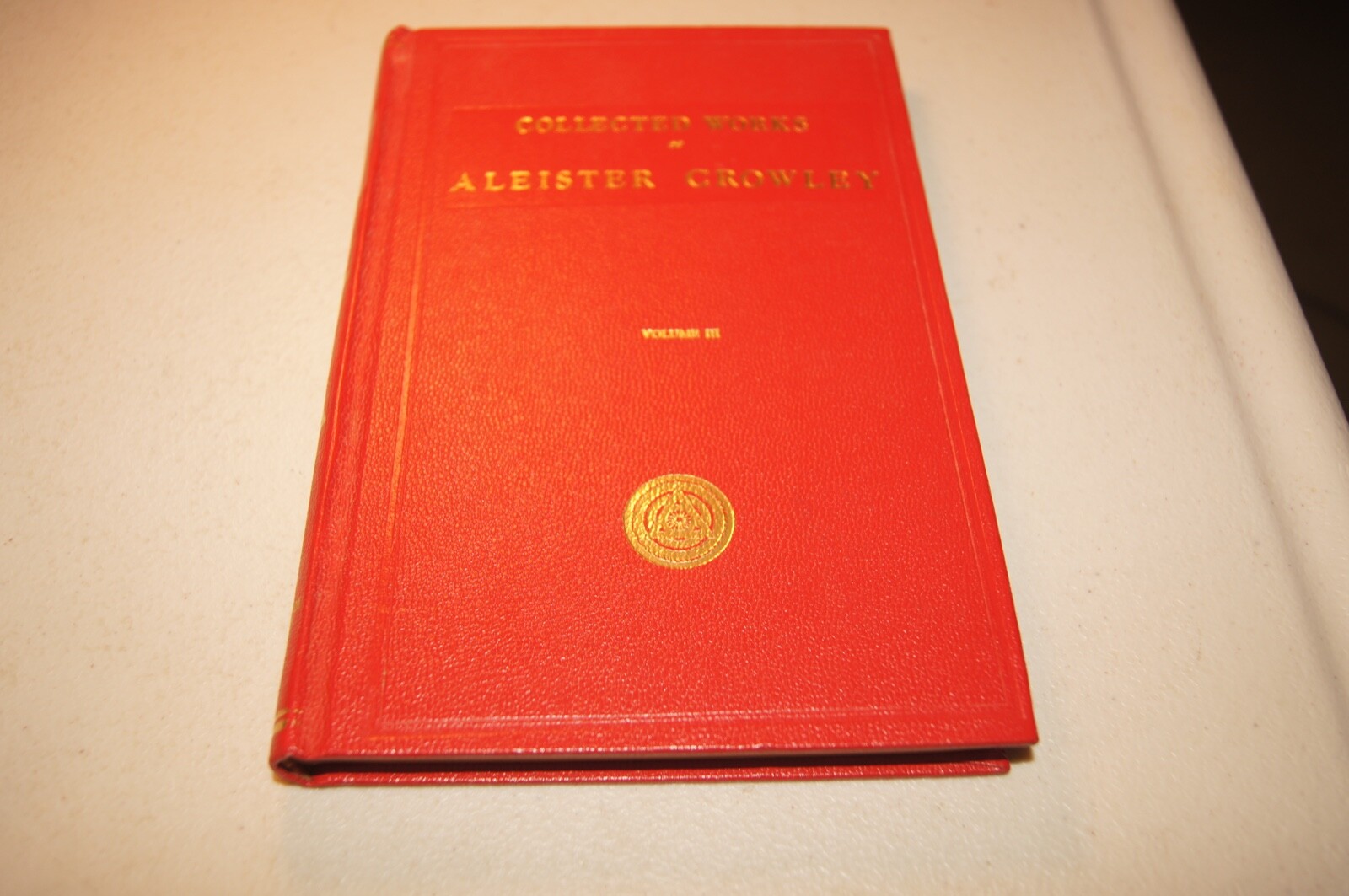 Aleister Crowley Collected Works Vol III 3 Occult Thelema Yogi 666 Magick Yoga