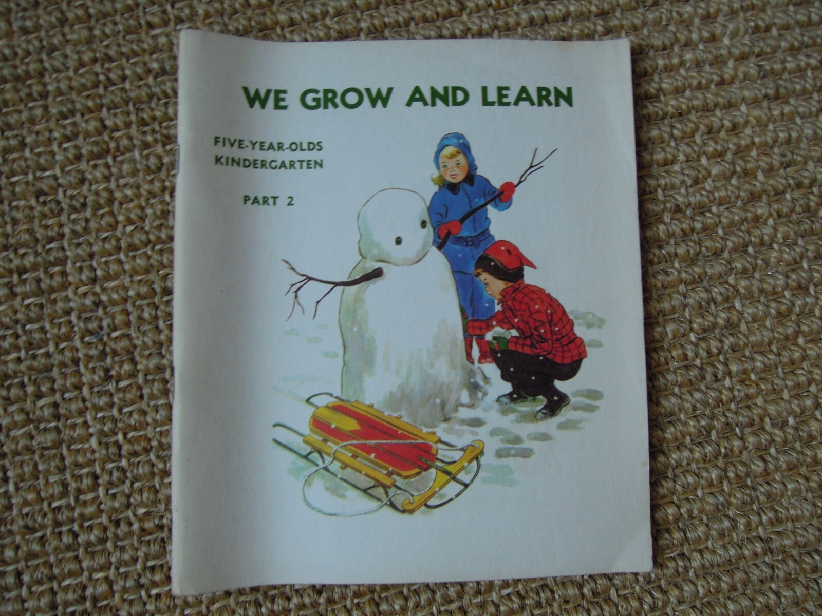 We Grow and Learn- 5 Yr Olds Kindergarten Pt 2, 1957, Schoonmaker, Smalley (T082