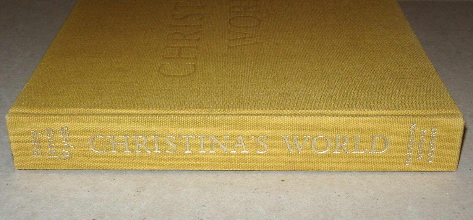 Christina’s World: Paintings & Pre-Studies of Andrew Wyeth 1982 First Ed HC/DJ