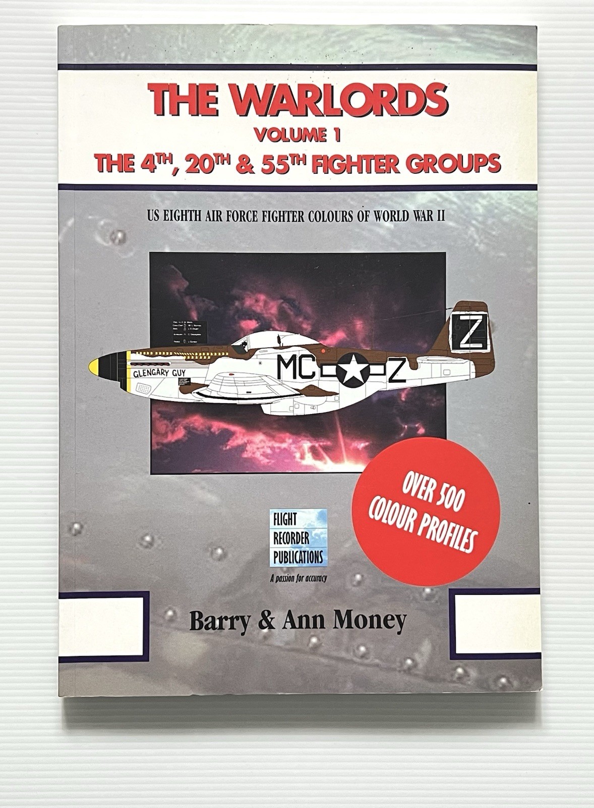 The Warlords Volume 1 by Barry & Ann Money USAF Fighter Planes WWII PB 2003